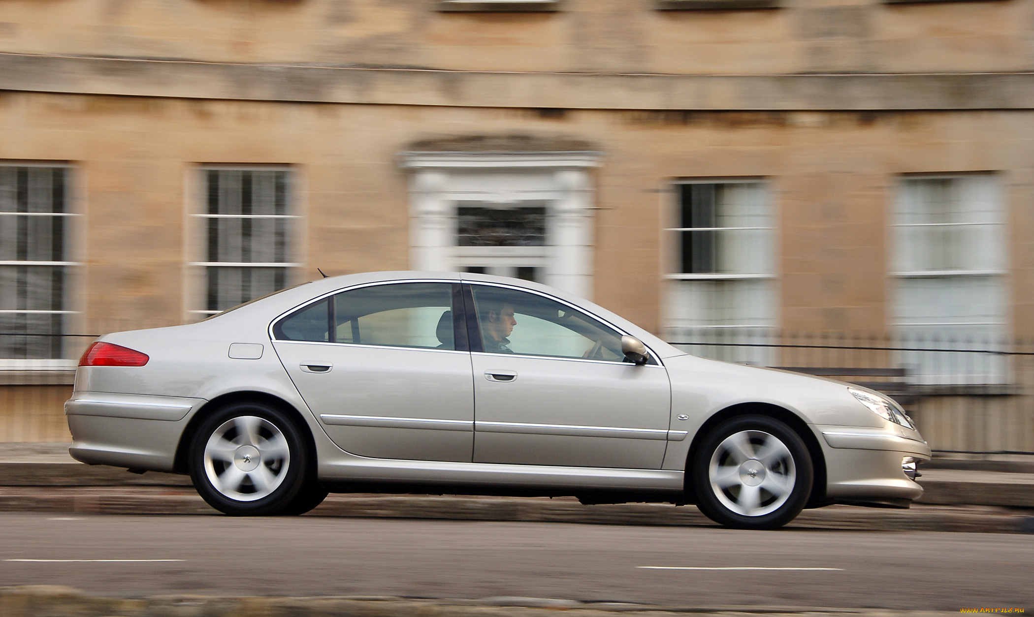 автомобили, peugeot, светлый, uk-spec, 607