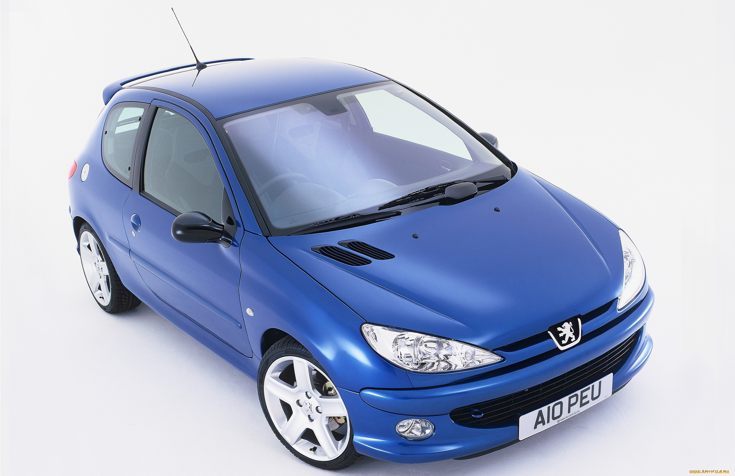 автомобили, peugeot, синий, 180, gti, 206