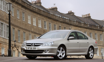 Картинка автомобили peugeot светлый uk-spec 607