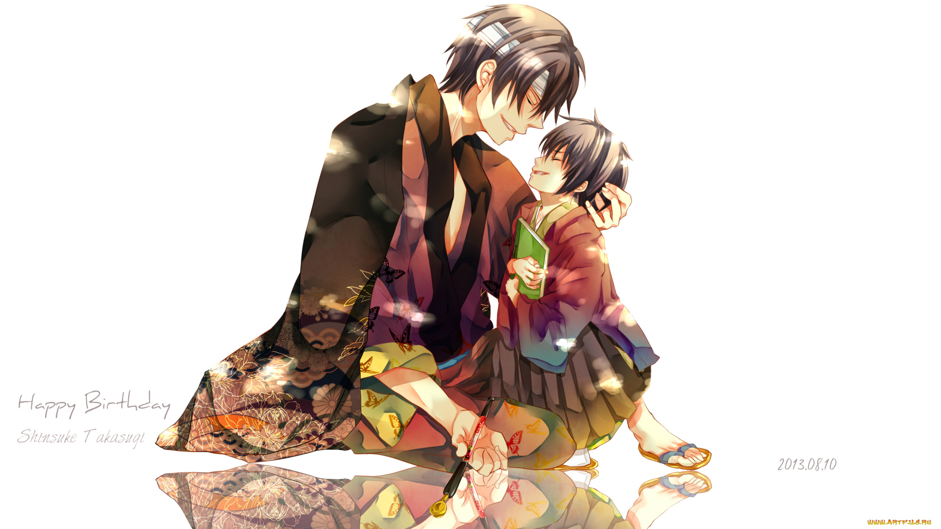 аниме, gintama, арт, парни, гинтама