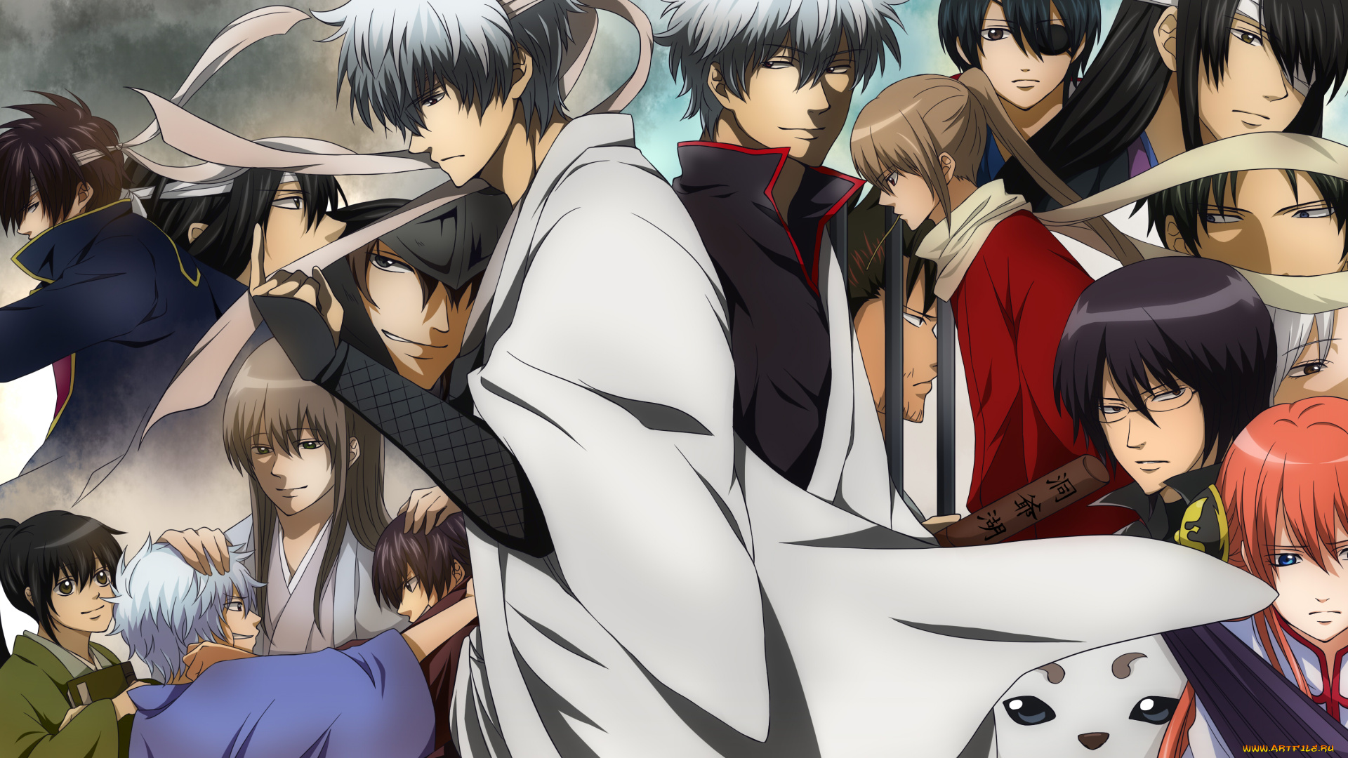 аниме, gintama, парни, арт, гинтама