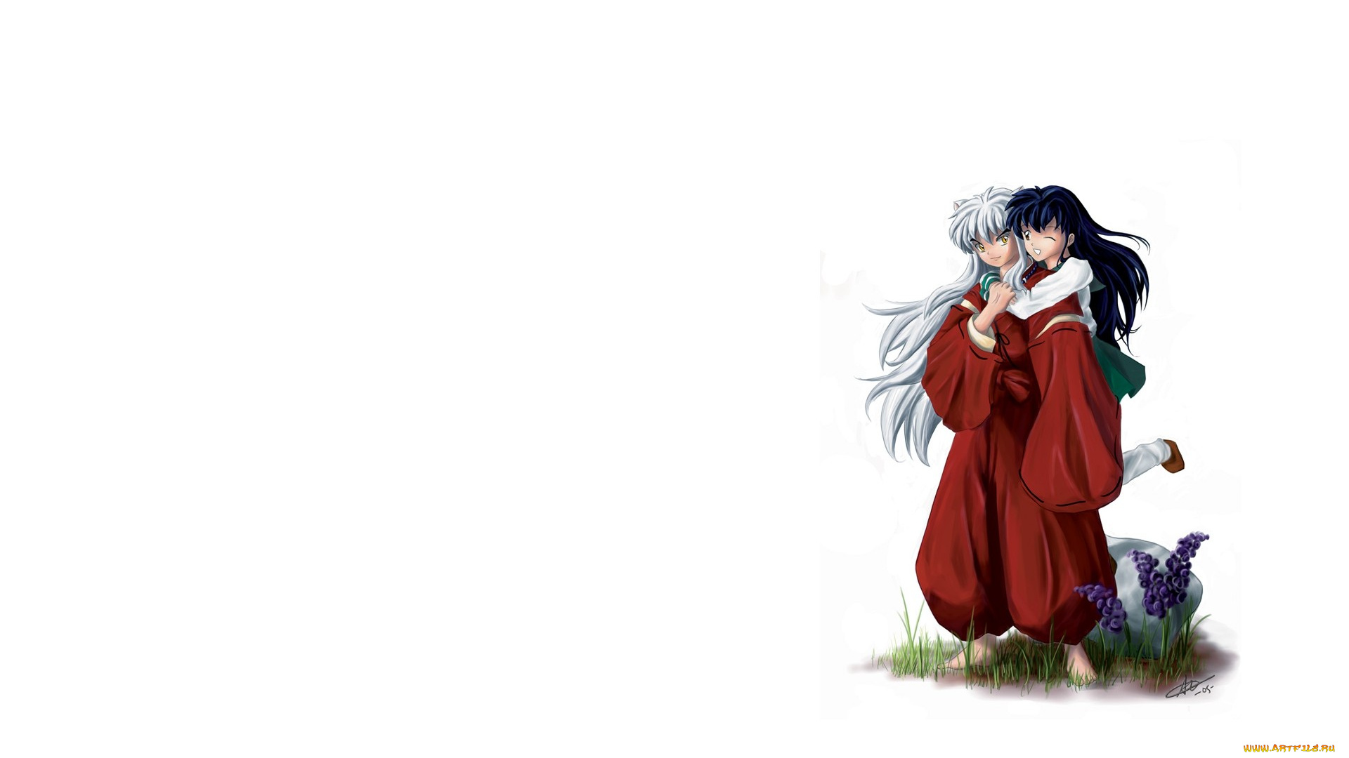 аниме, inuyasha, инуяша, арт