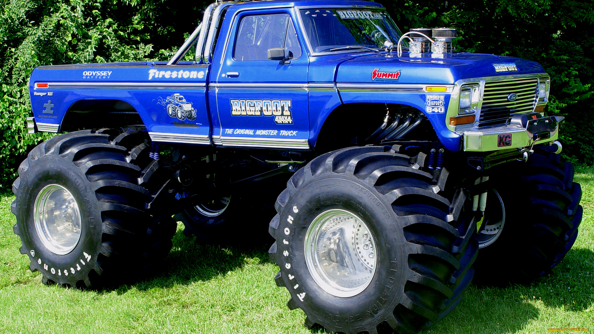 автомобили, custom, pick-up, bigfoot, f150, ford