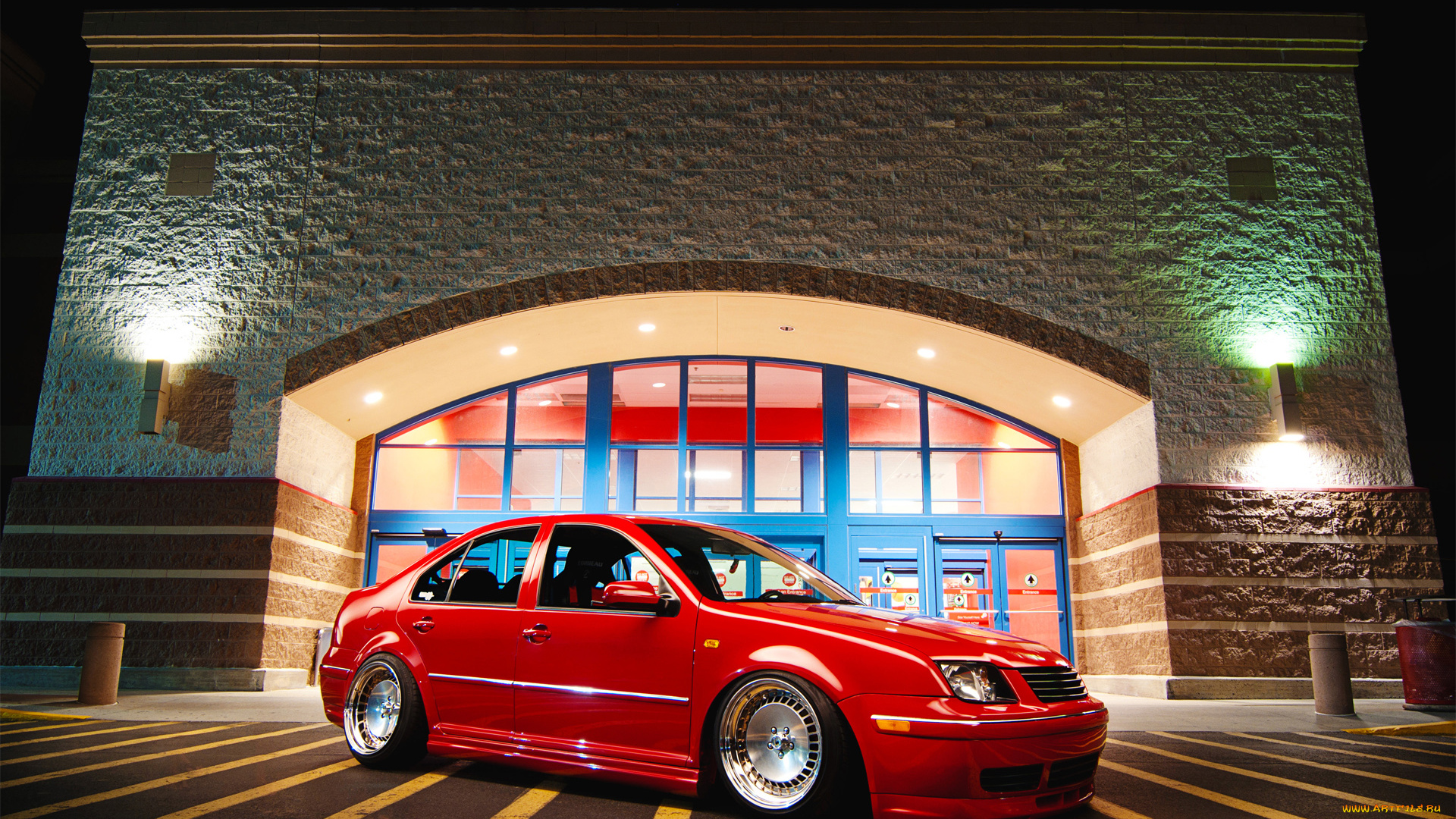 автомобили, volkswagen, slammed, bora