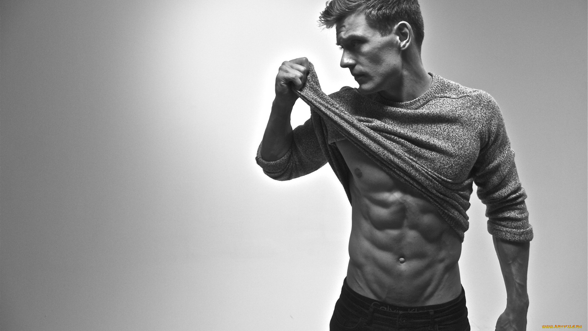 мужчины, -, unsort, фон, парень, торс, мускулы