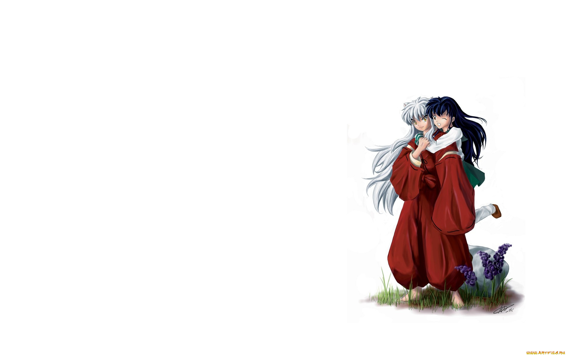 аниме, inuyasha, инуяша, арт