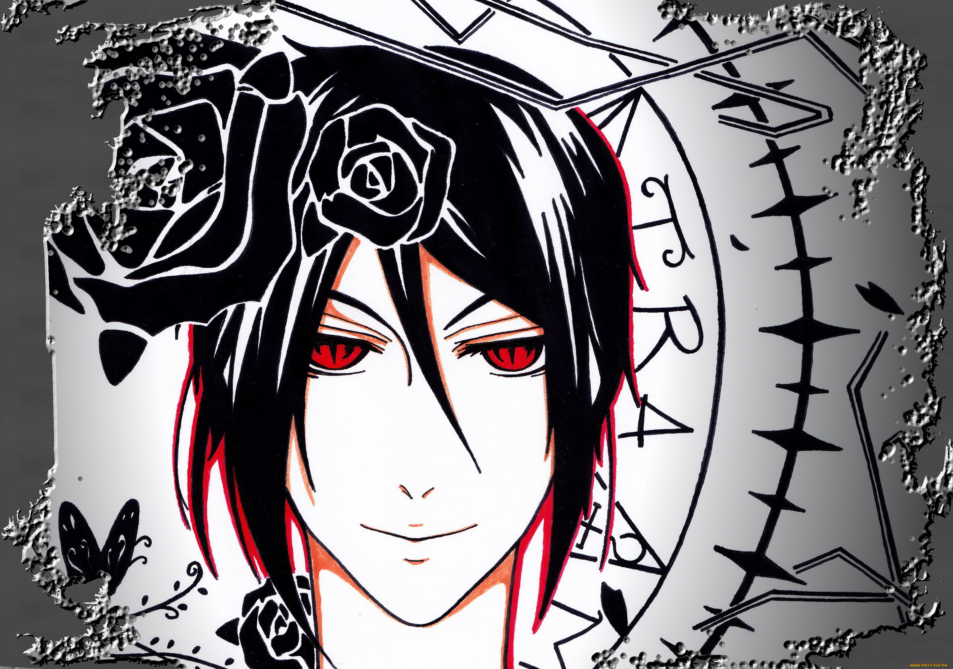 аниме, kuroshitsuji, тёмный, дворецкий, себастьян