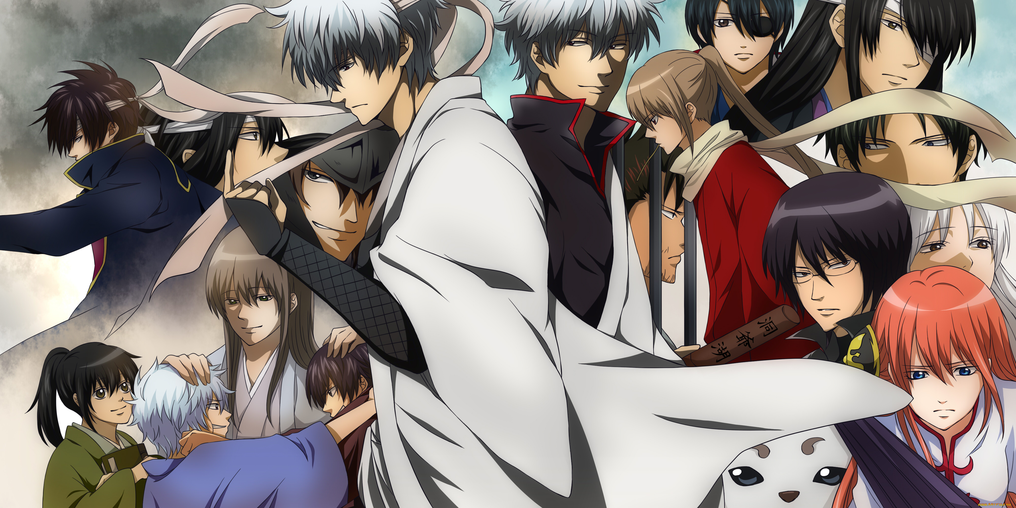аниме, gintama, парни, арт, гинтама