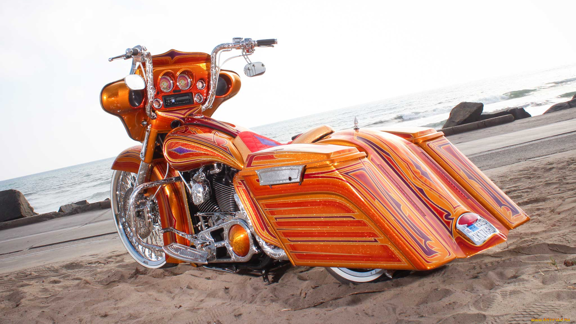 мотоциклы, customs, harley-davidson