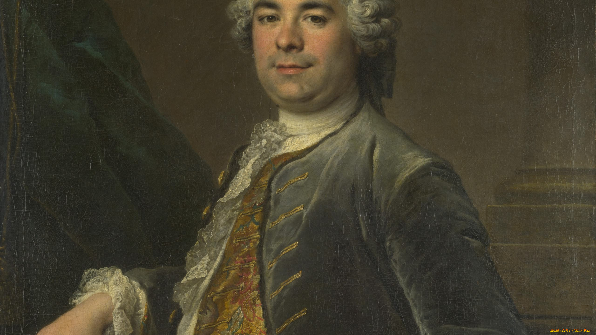 рисованное, живопись, жанровая, картина