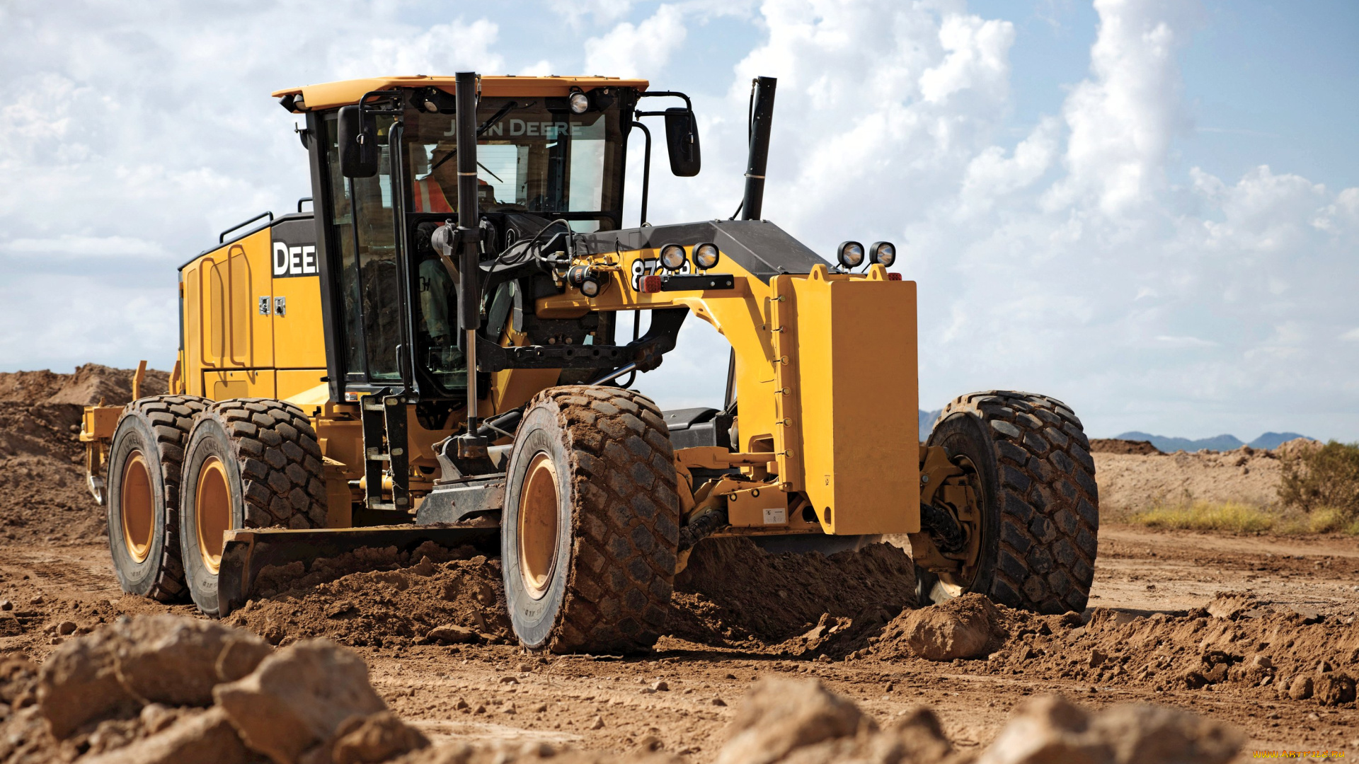 техника, грейдеры, john, deere