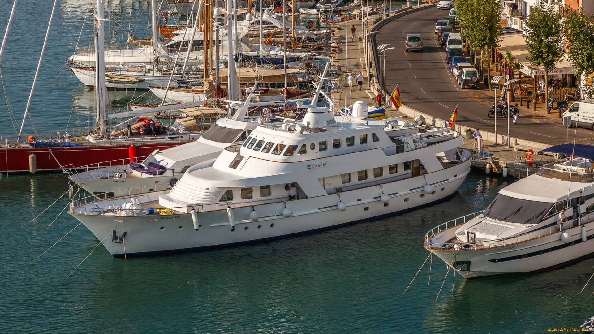 корабли, Яхты, суперяхта