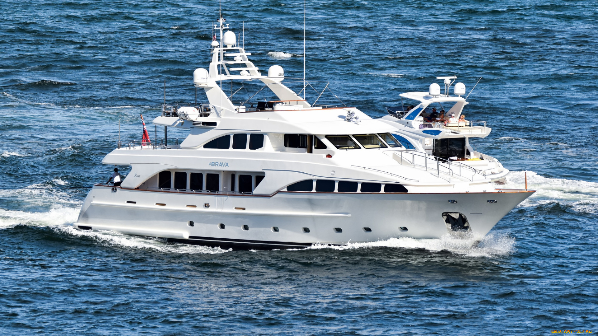 корабли, Яхты, суперяхта