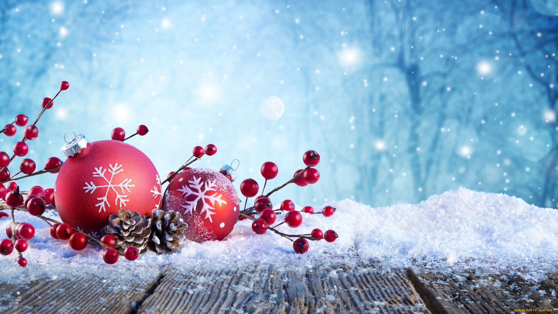 праздничные, шары, рождество, фон, дизайн, элементы