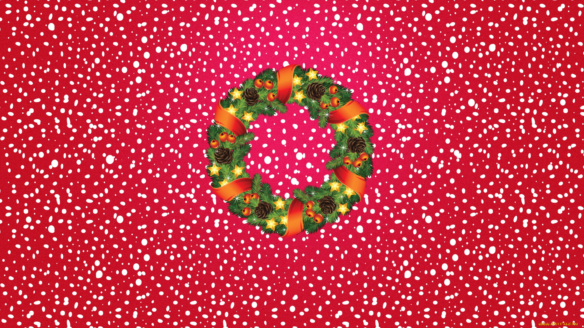 праздничные, векторная, графика, , новый, год, фон, новый, год, настроение, праздник, рождество, снег, венок, минимализм, зима