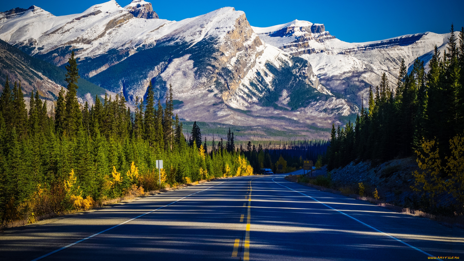 природа, дороги, простор