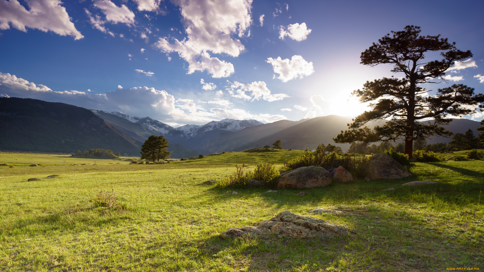 природа, пейзажи, простор