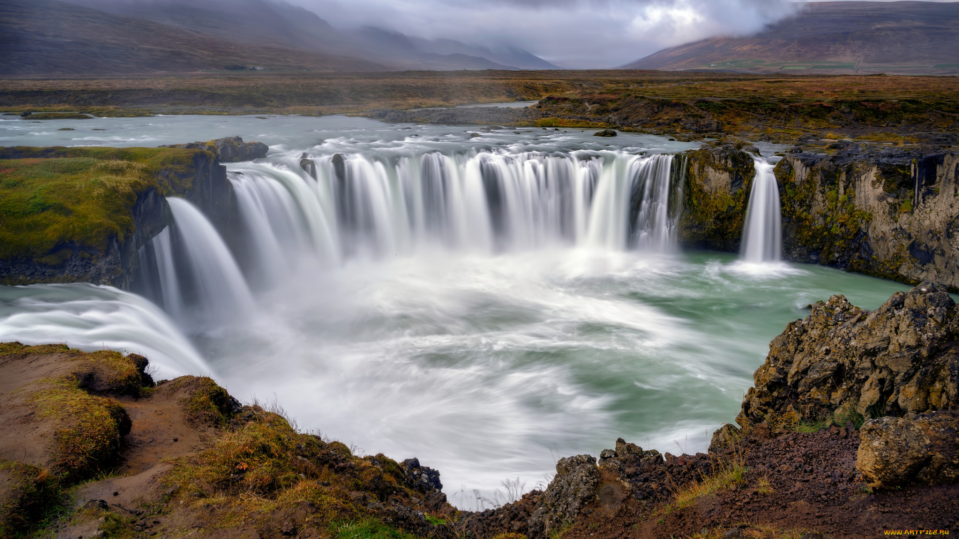 природа, водопады, простор