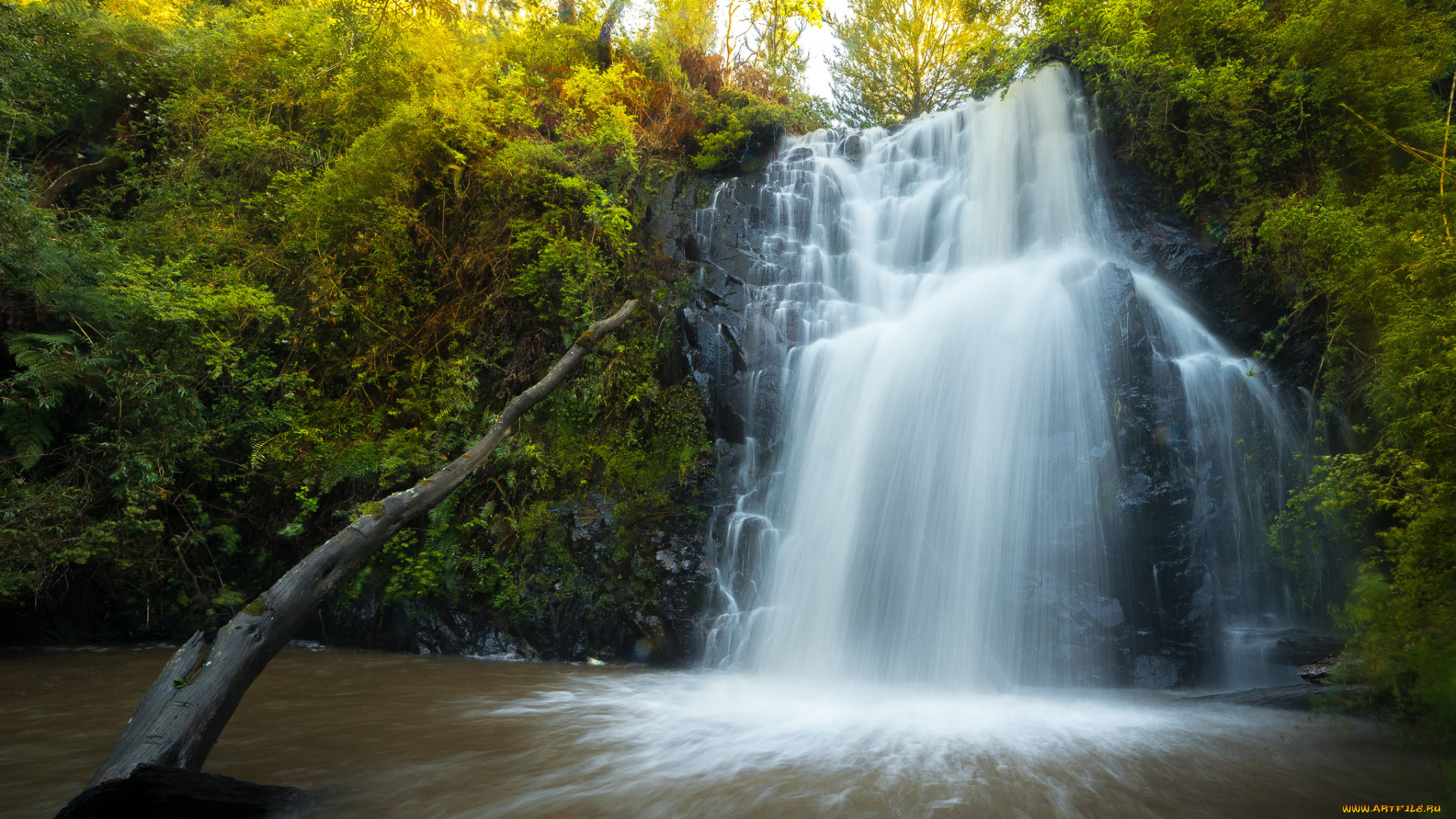 природа, водопады, простор