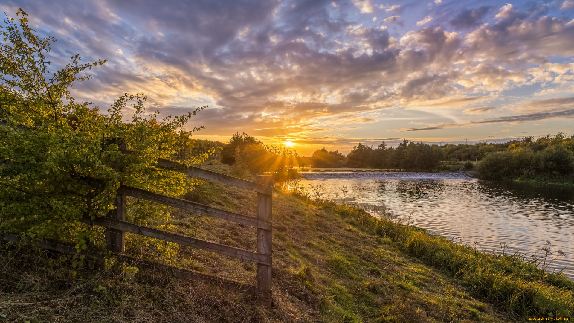 природа, восходы, закаты, простор