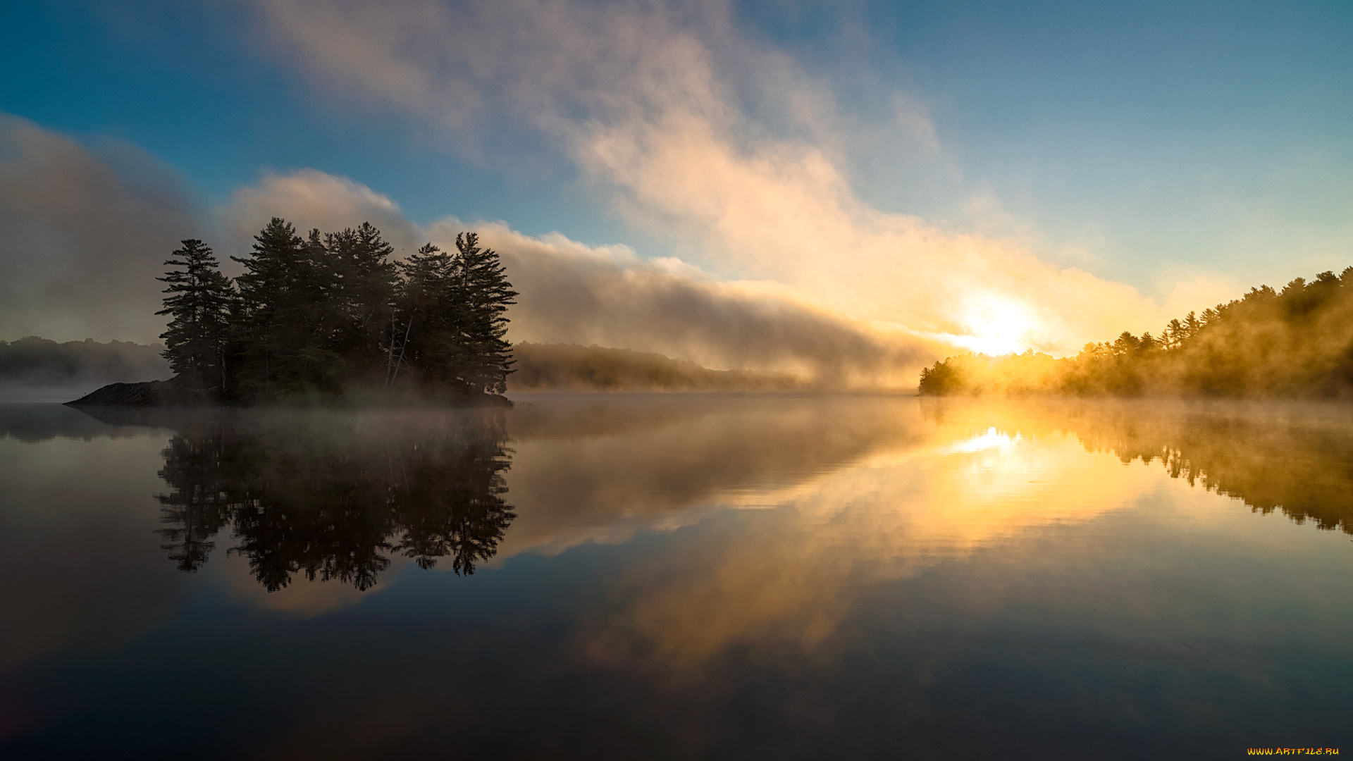 природа, восходы, закаты, простор