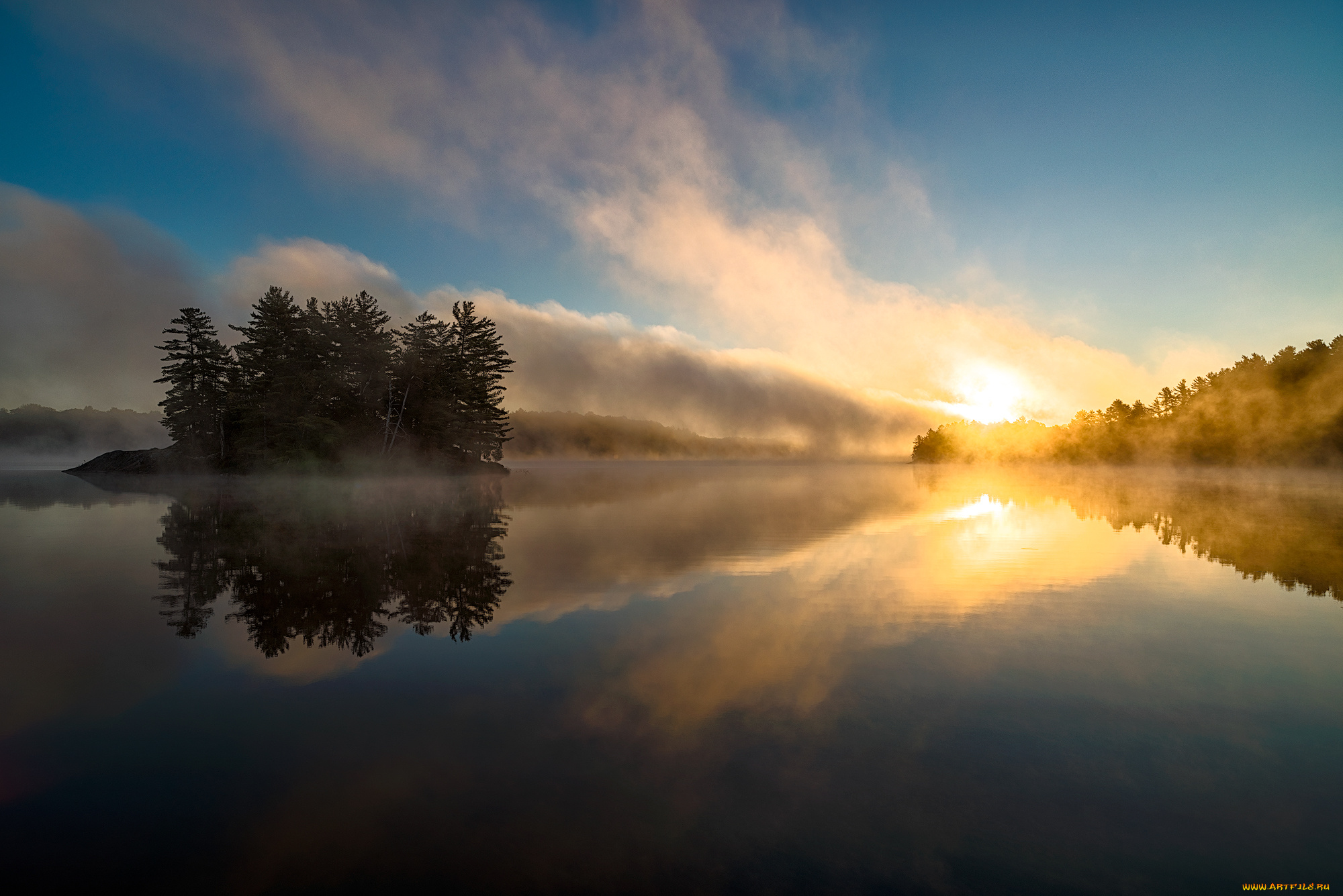 природа, восходы, закаты, простор