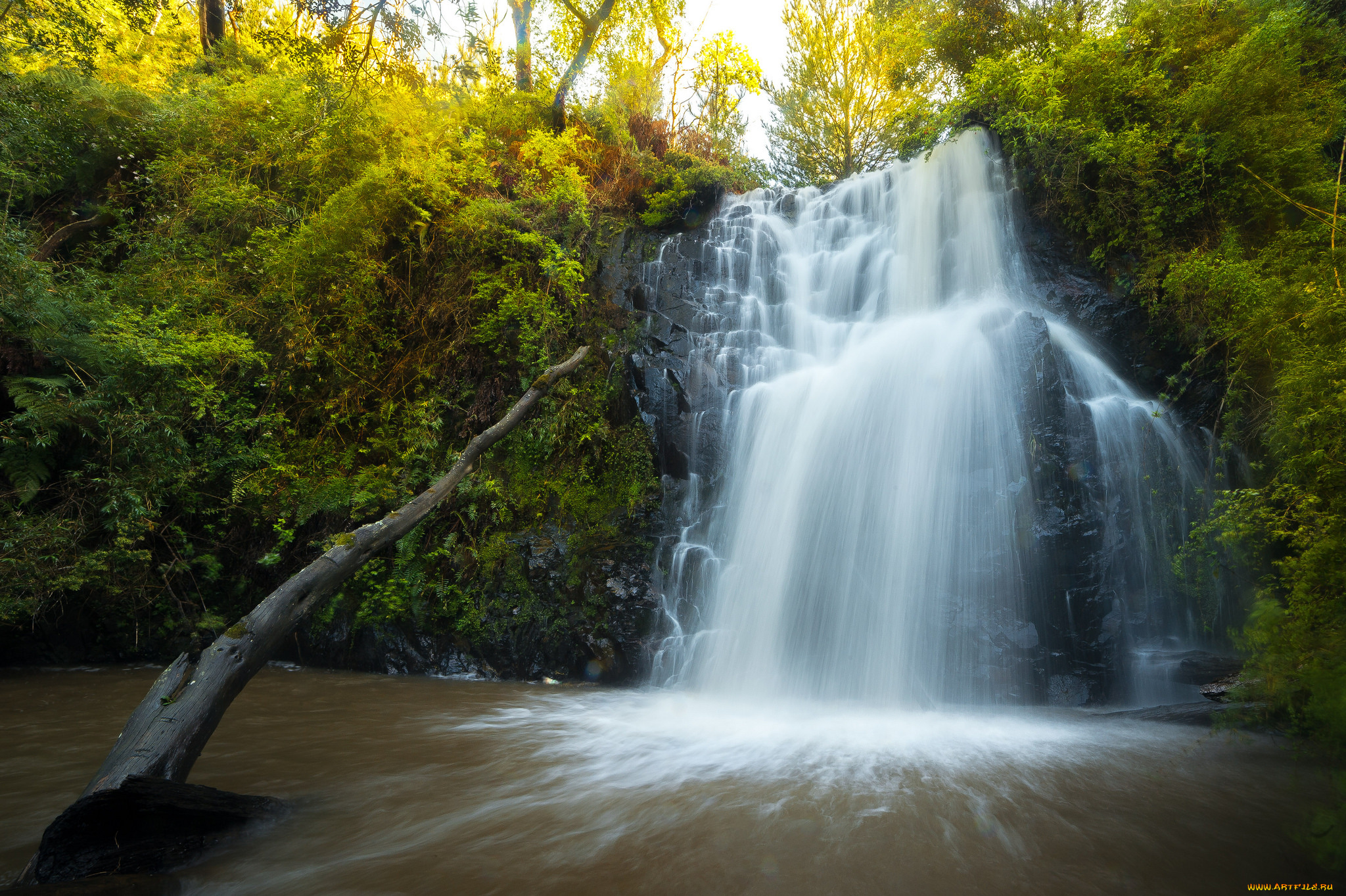 природа, водопады, простор