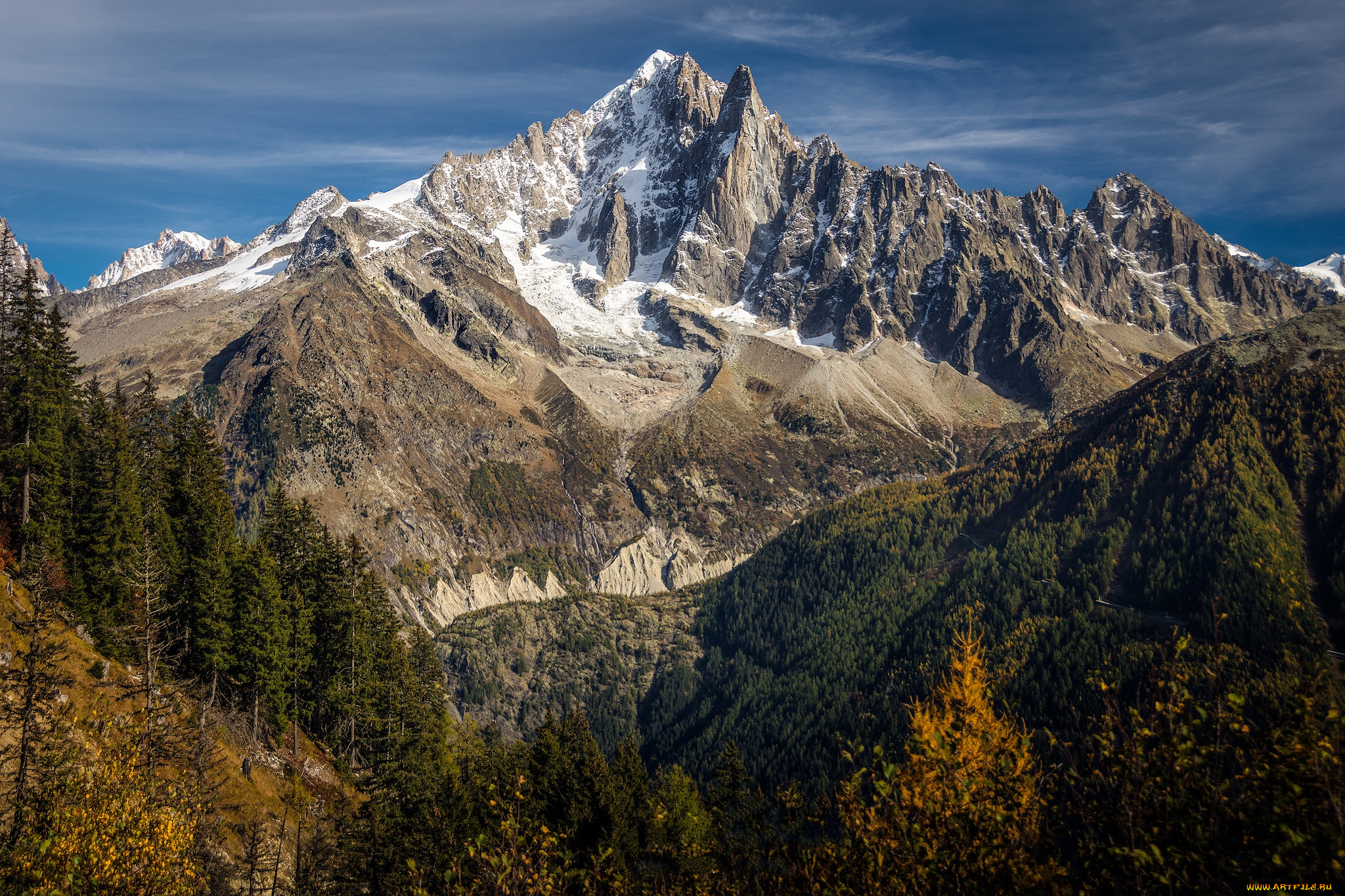 природа, горы, простор