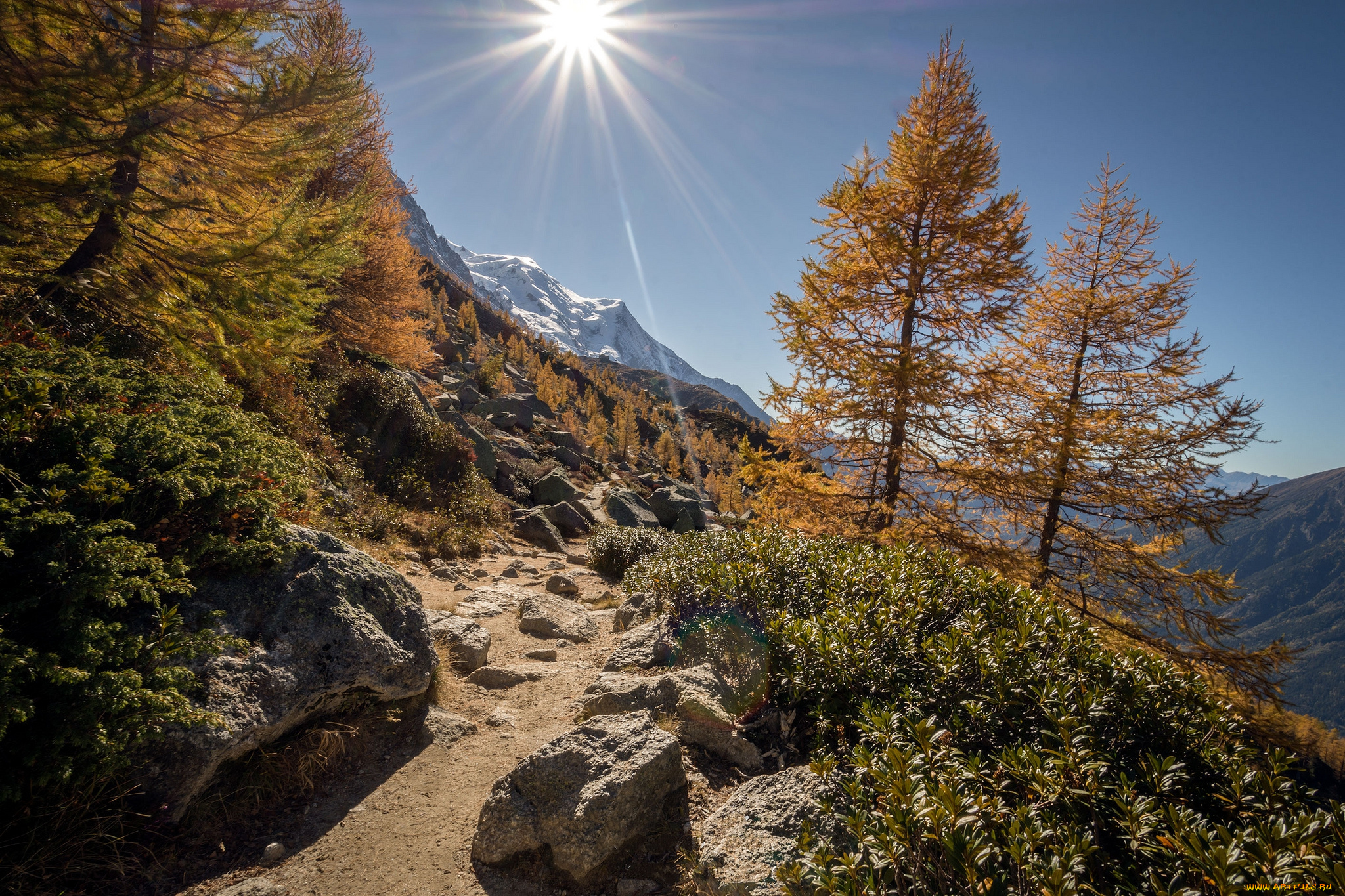 природа, горы, простор