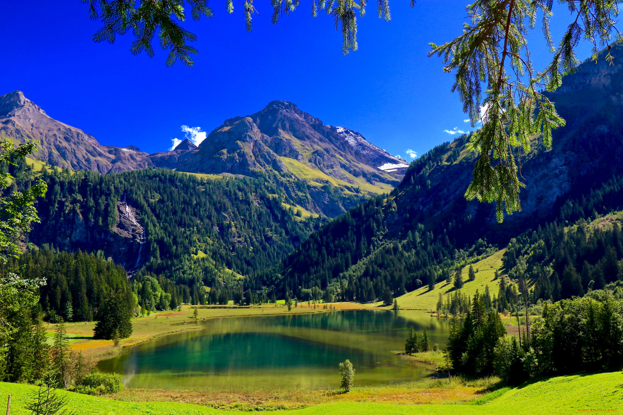 природа, горы, простор