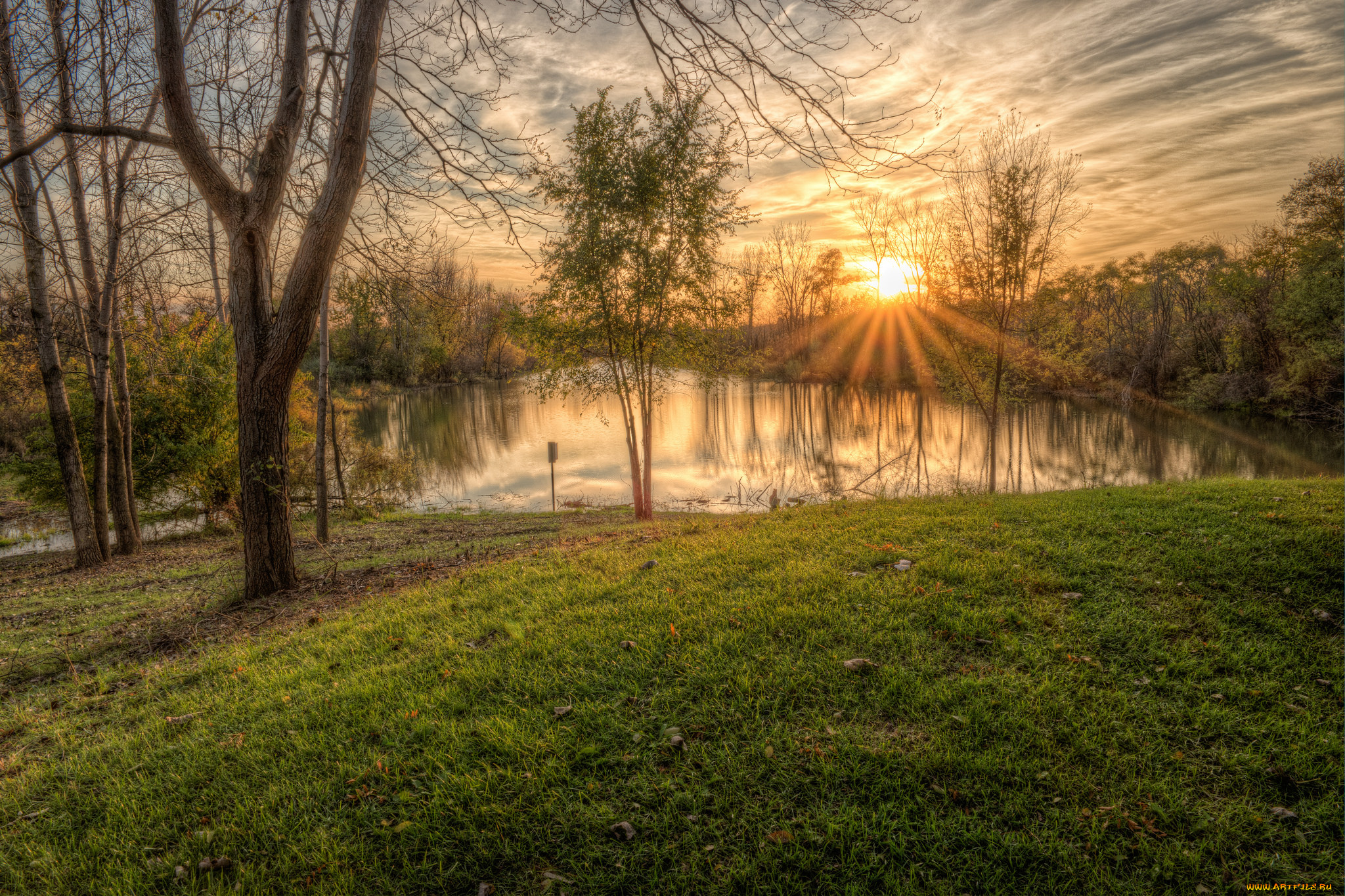 природа, восходы, закаты, простор