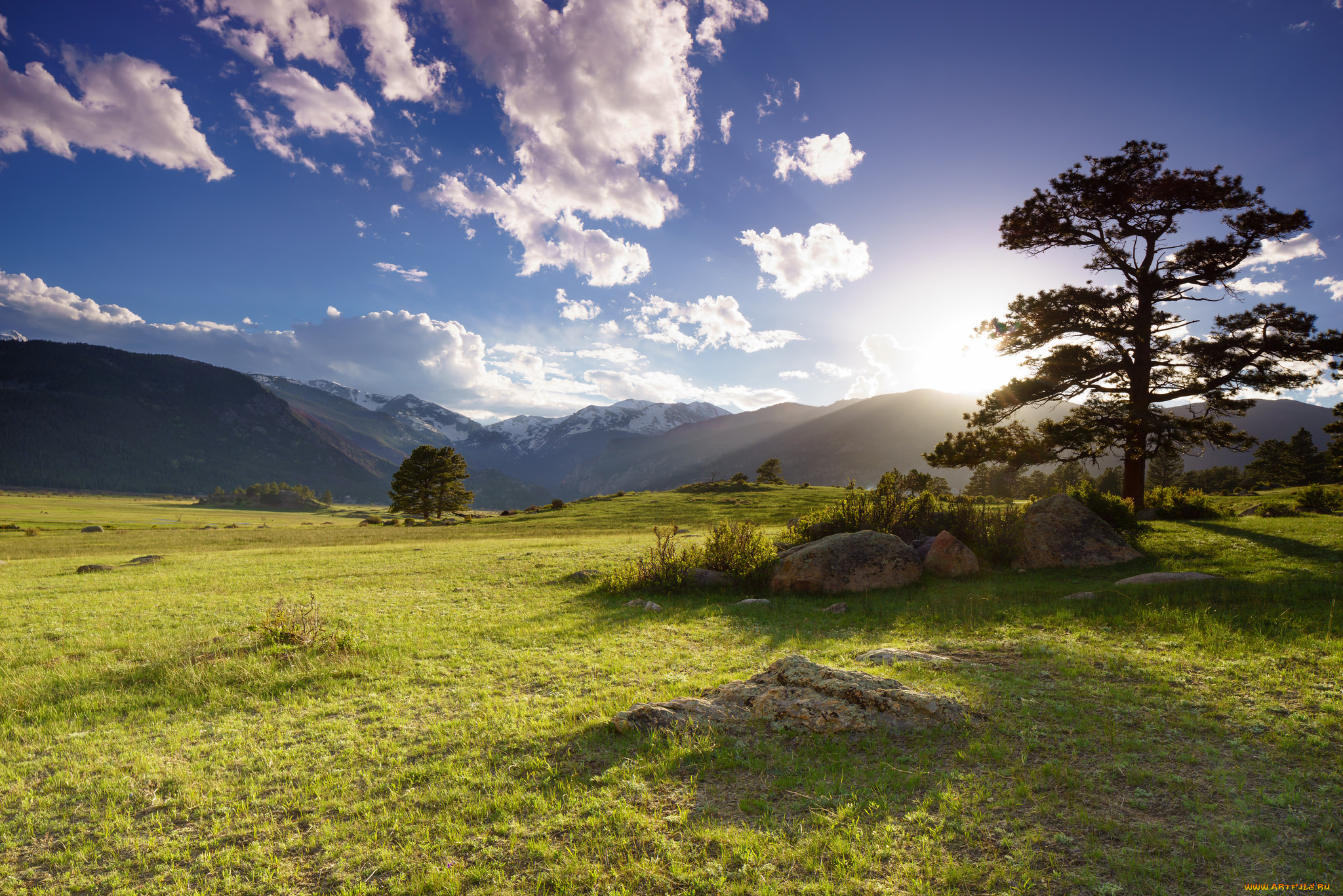 природа, пейзажи, простор