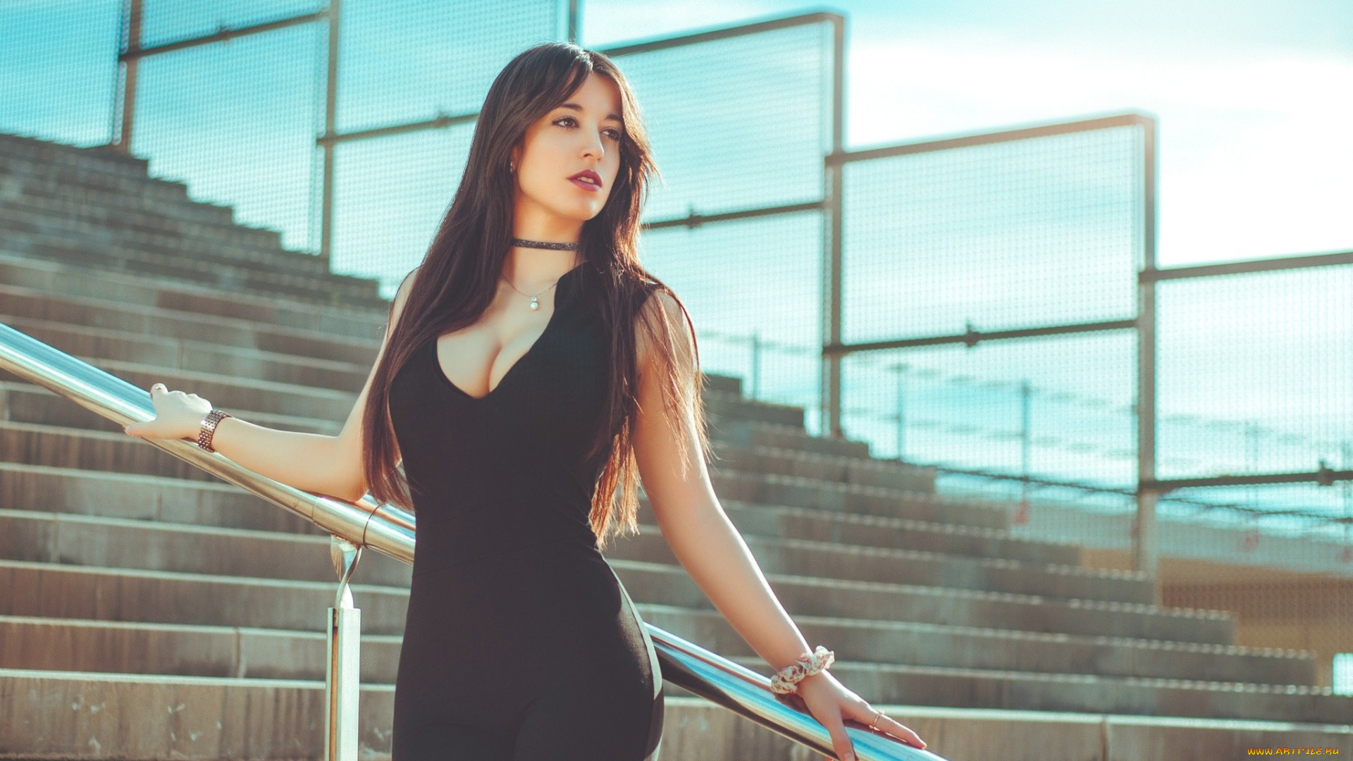 девушка, девушки, -unsort, , брюнетки, темноволосые, модель