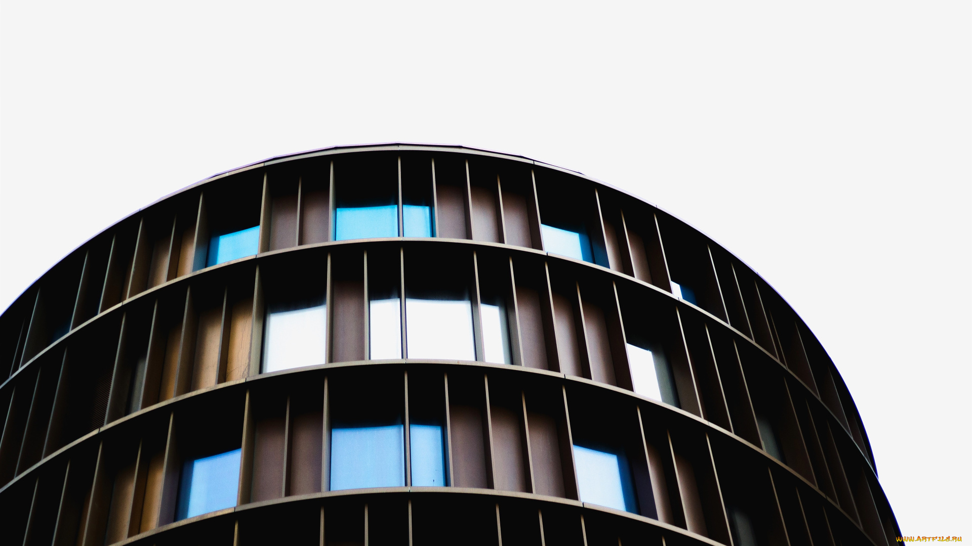 города, -, здания, , дома, фасад, окна, здание