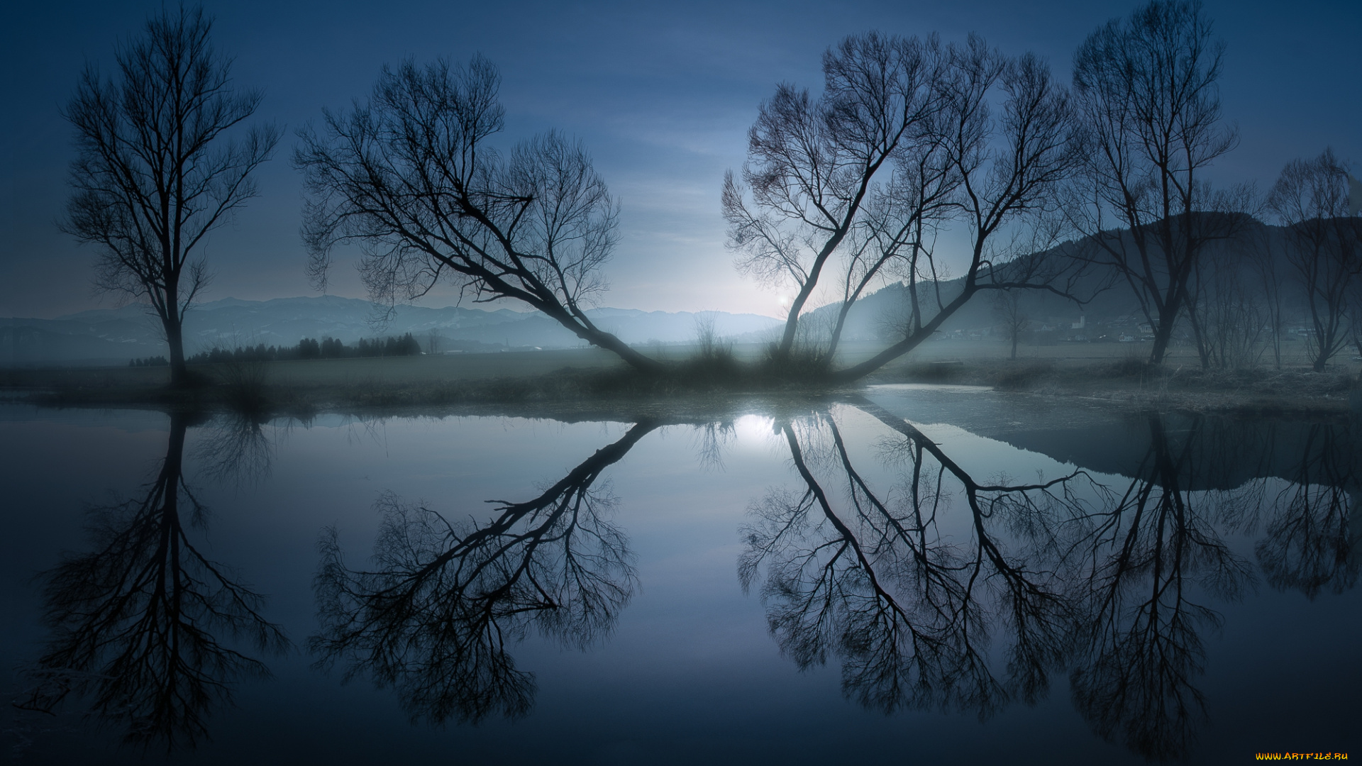 природа, восходы, закаты, простор