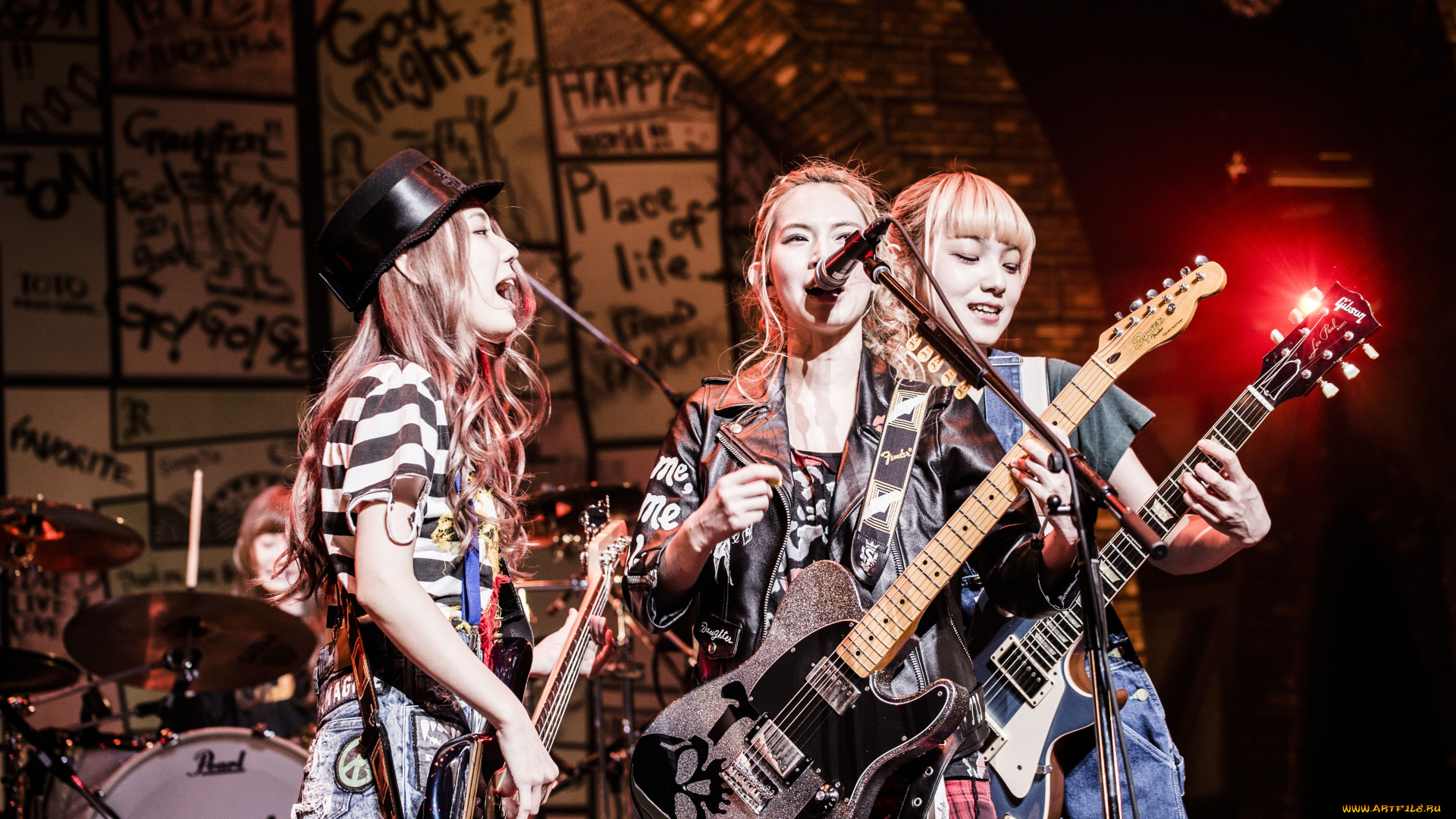 scandal, музыка, гитары, Япония, группа