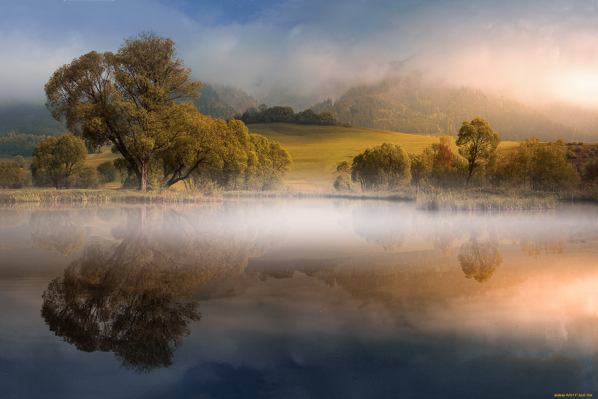 природа, восходы, закаты, простор