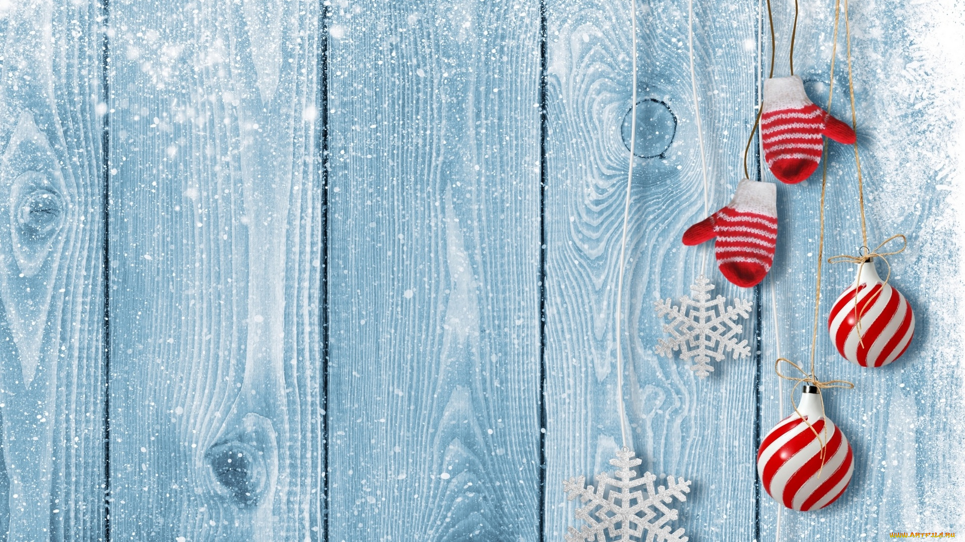 праздничные, -, разное, , новый, год, шарики, снег, доски, варежки, снежинки