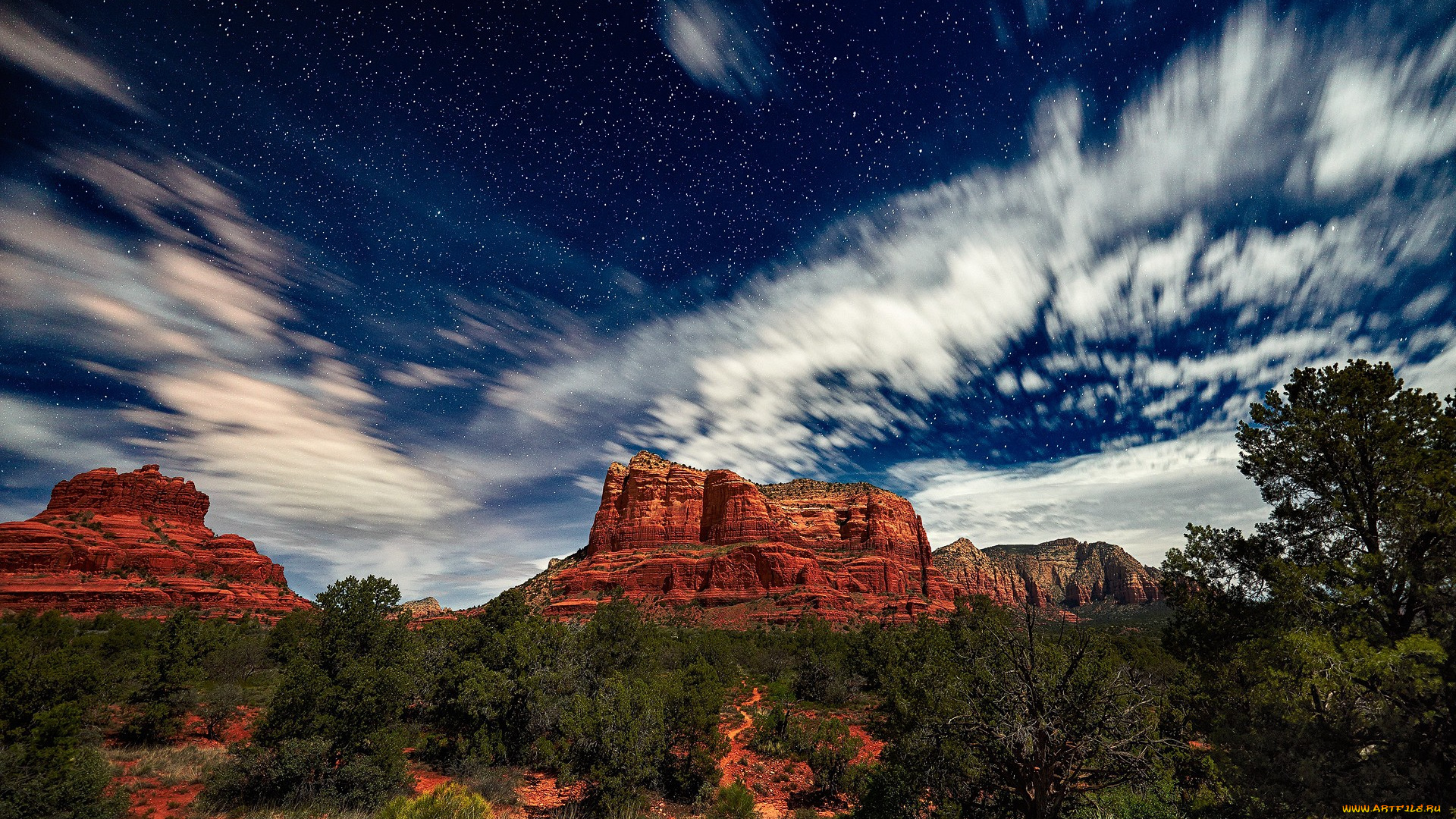 природа, пустыни, простор