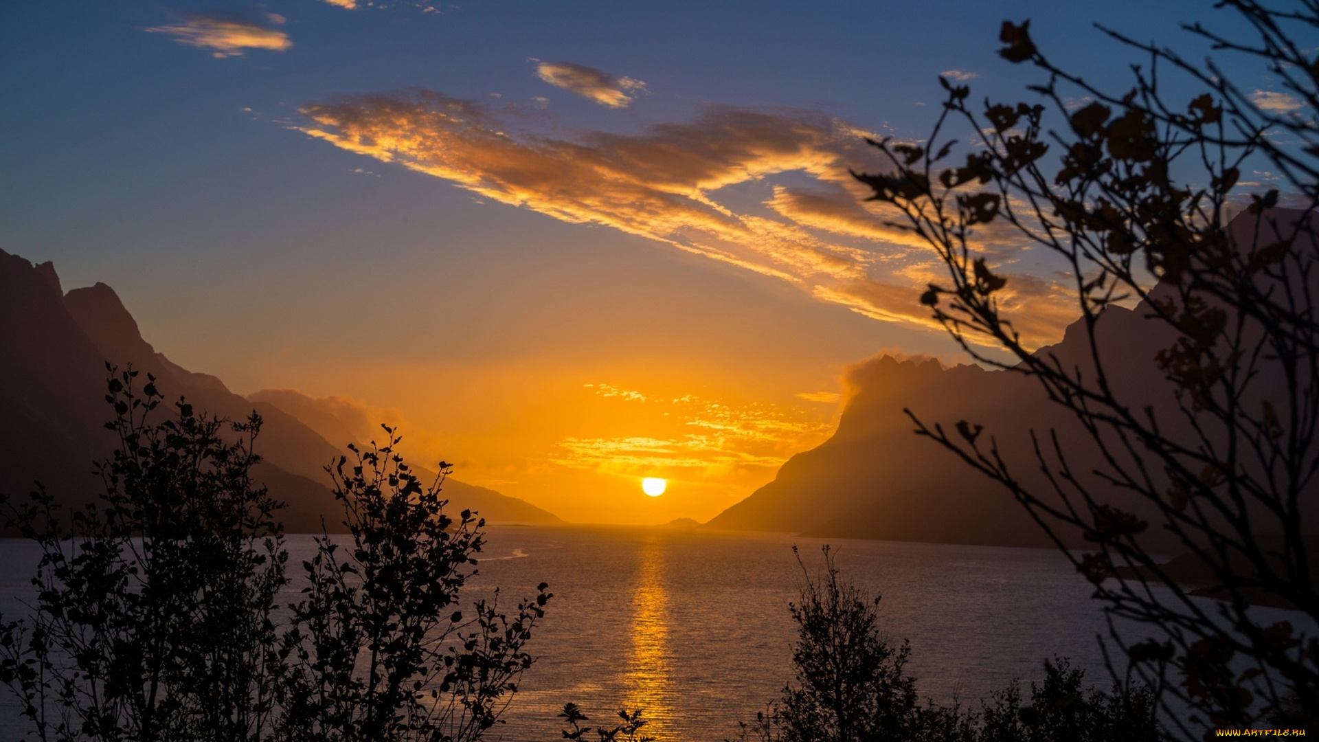 природа, восходы, закаты, простор