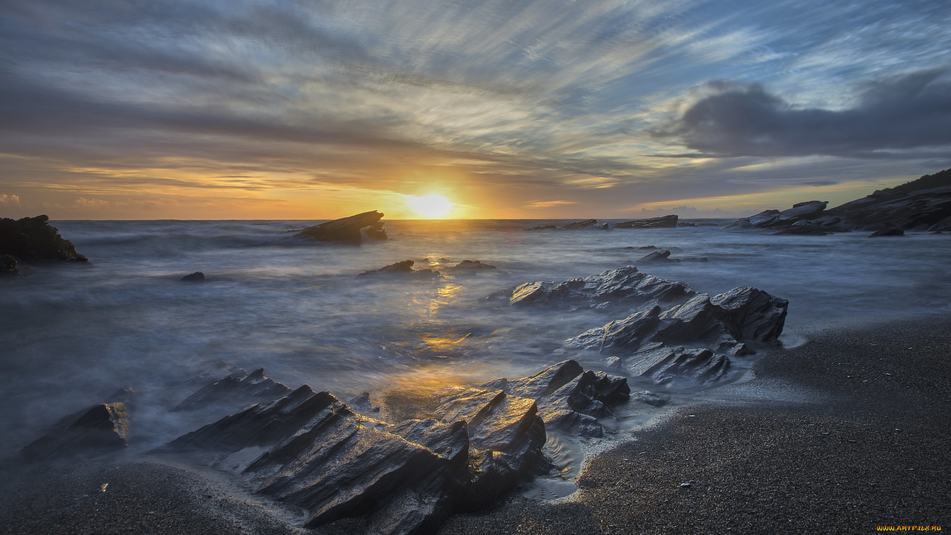 природа, восходы, закаты, простор