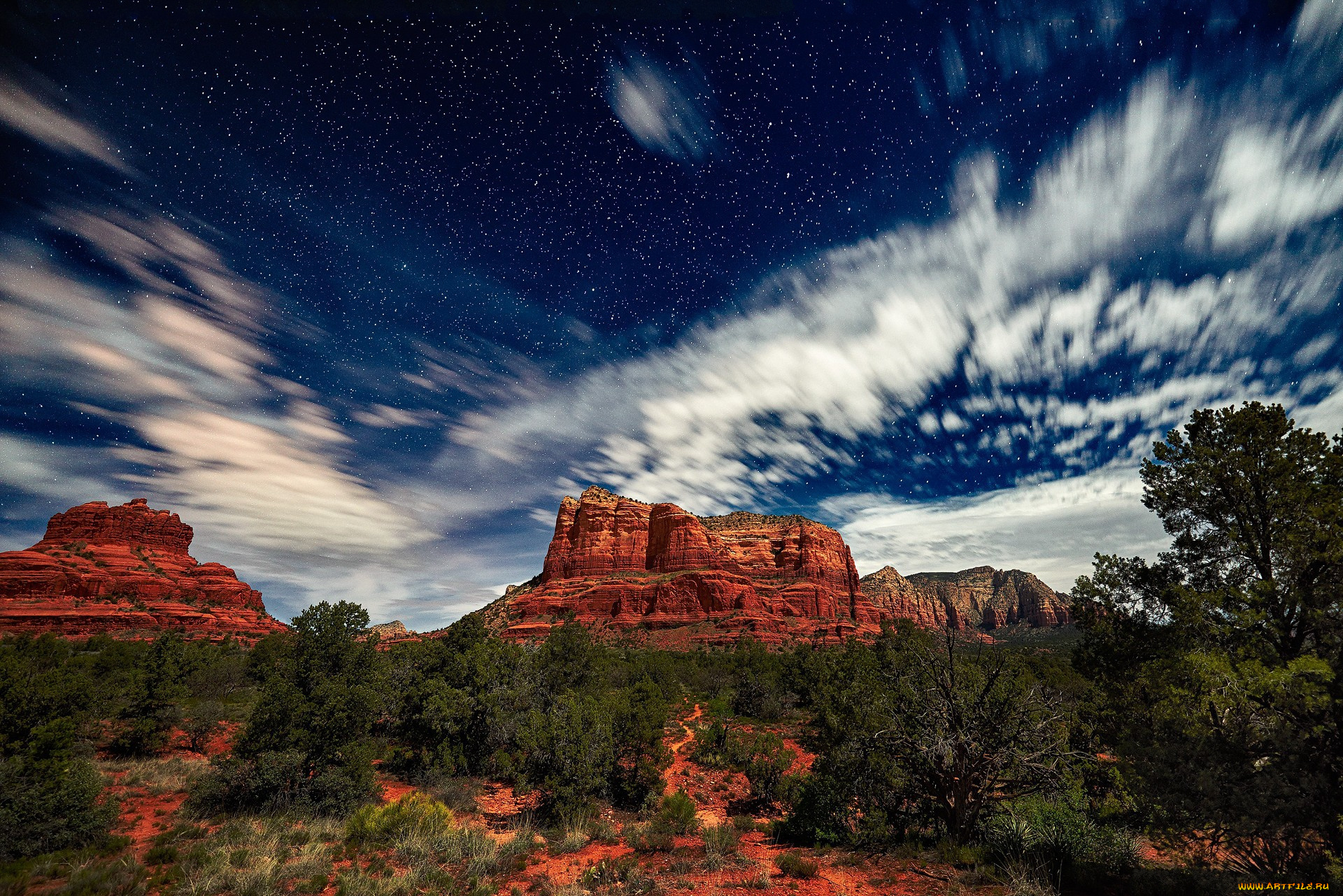 природа, пустыни, простор