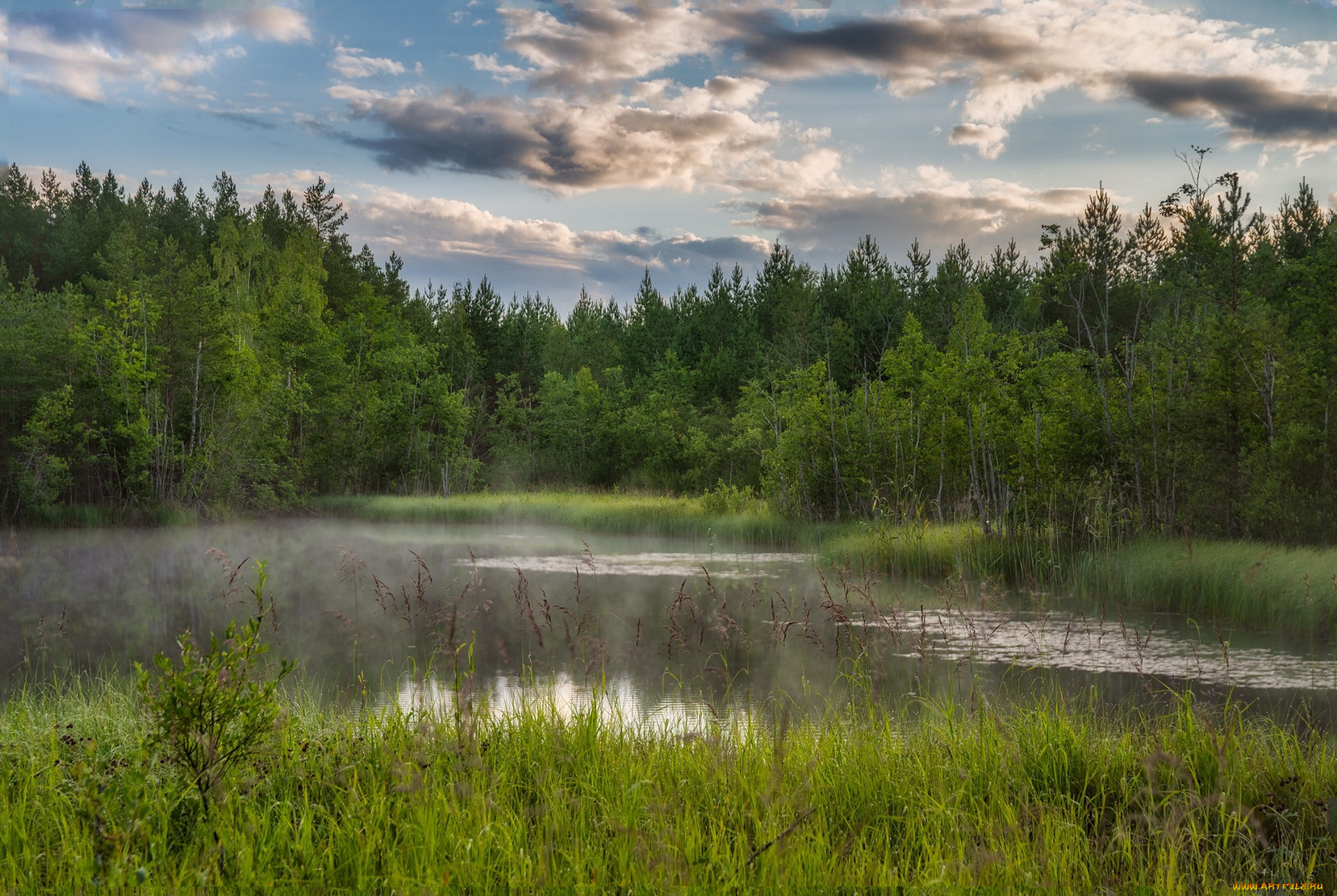 природа, реки, озера, простор