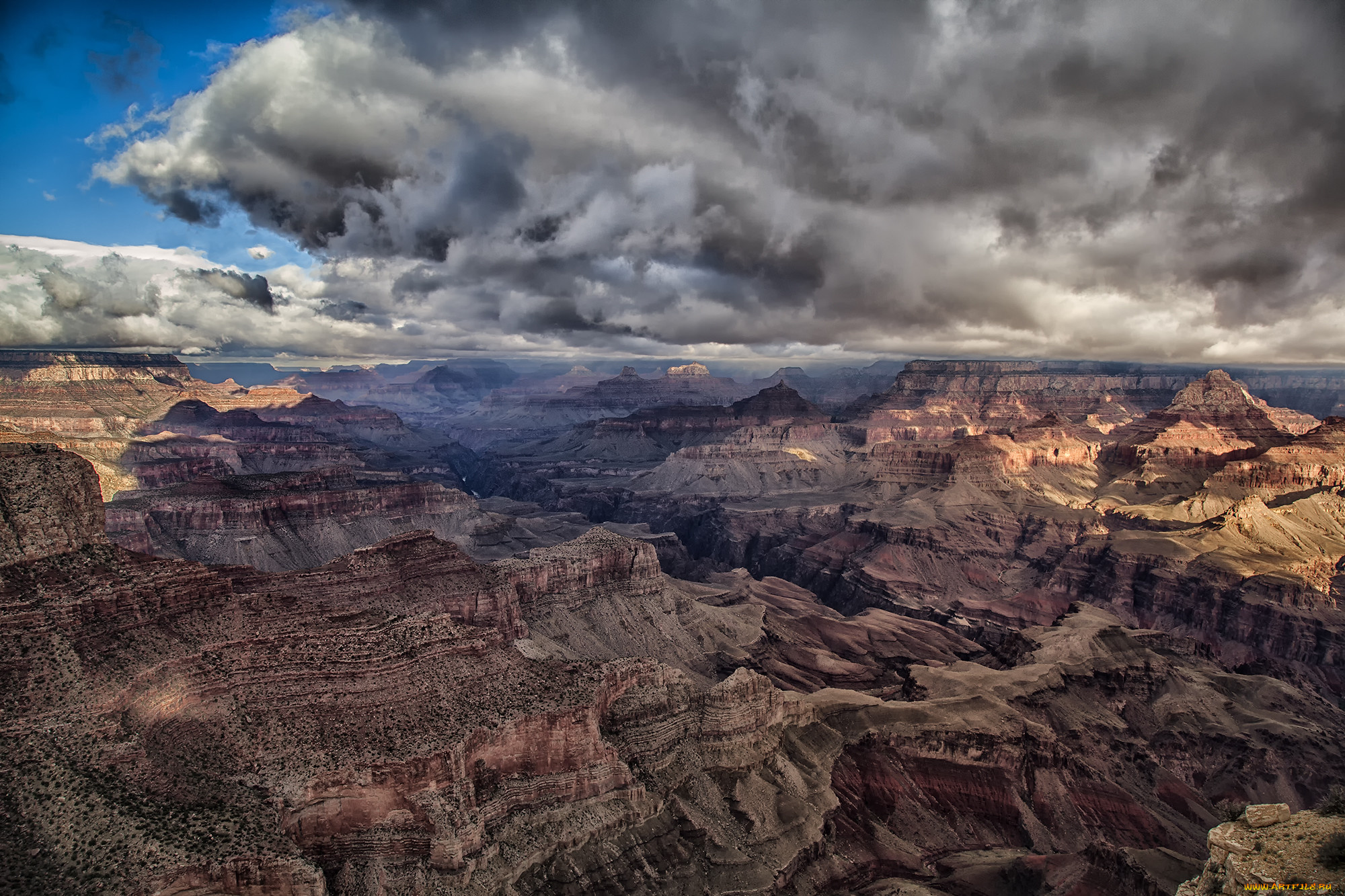 природа, горы, простор