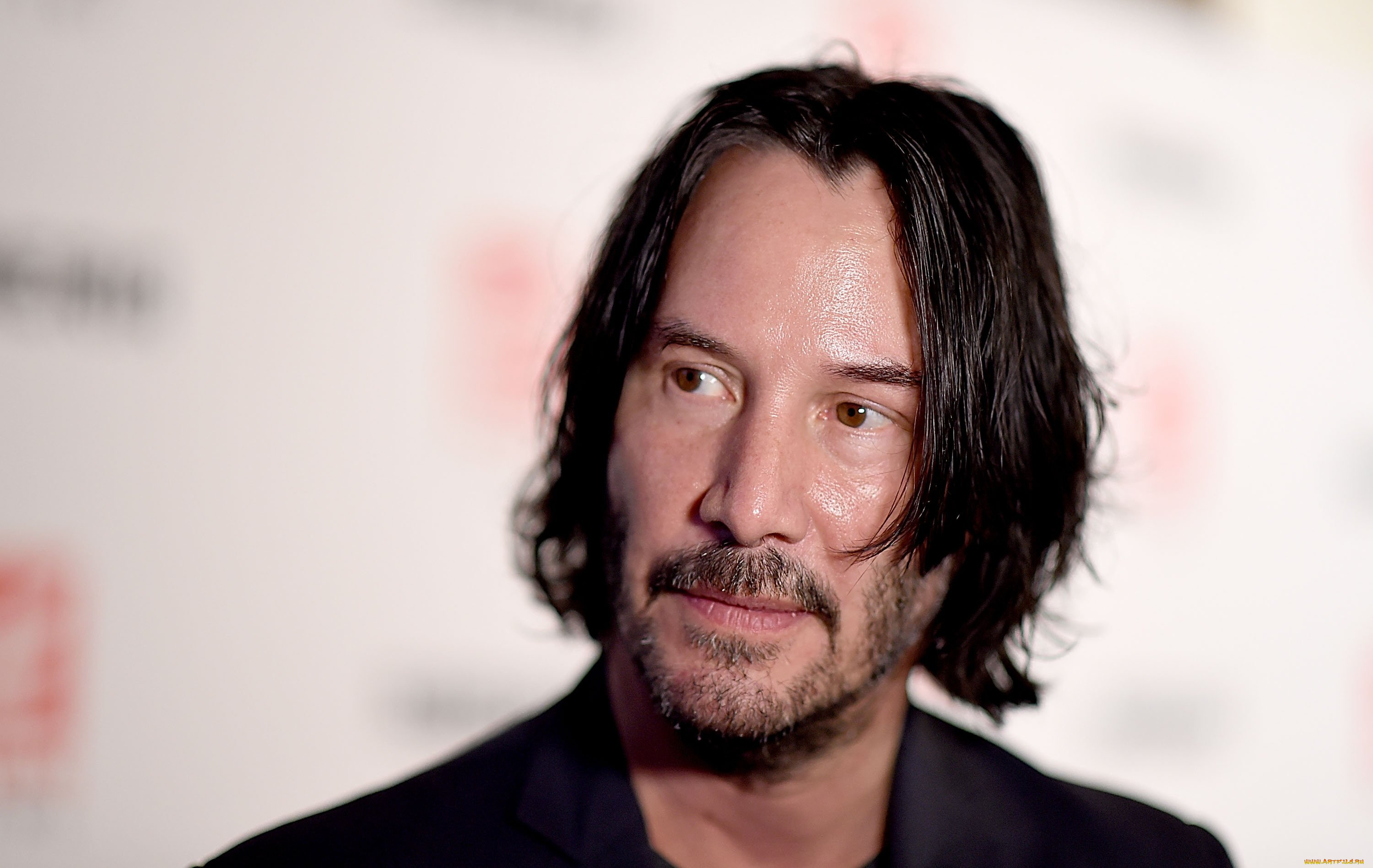мужчины, keanu, reeves, актер, лицо, щетина