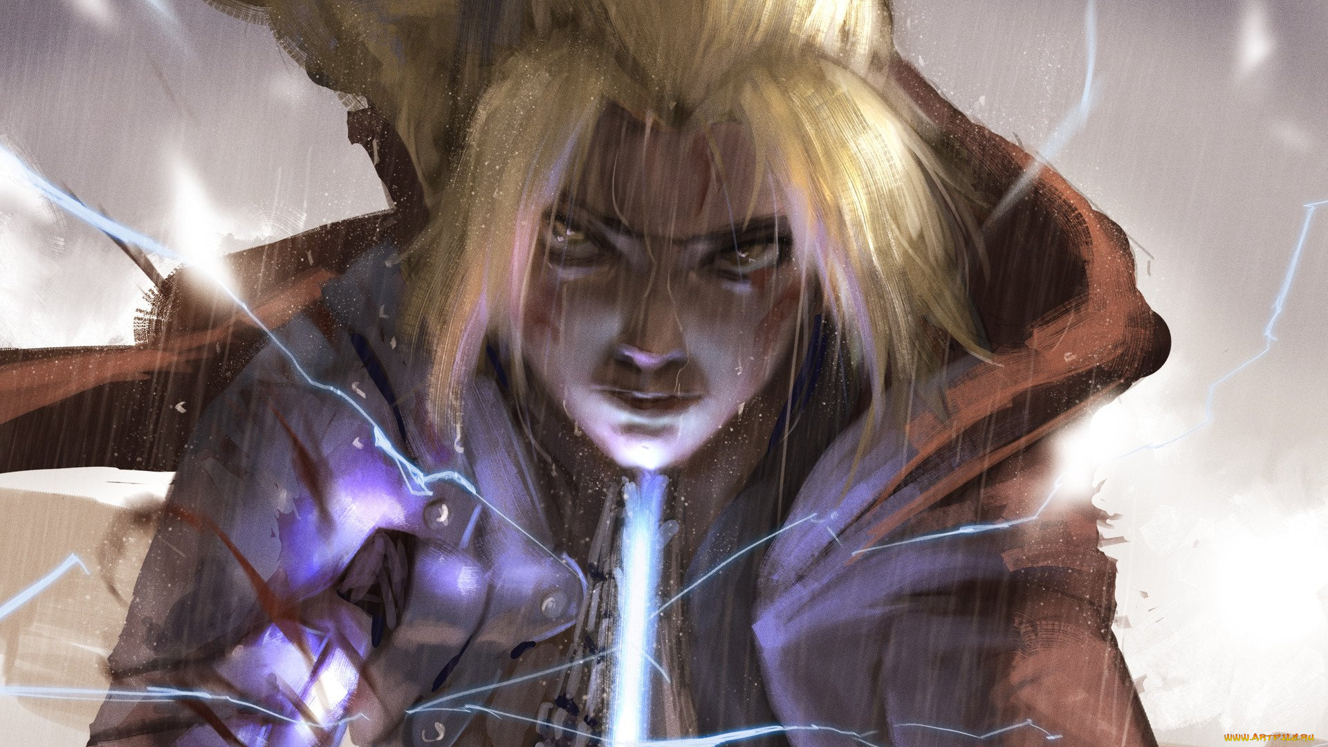 аниме, fullmetal, alchemist, стальной, алхимик