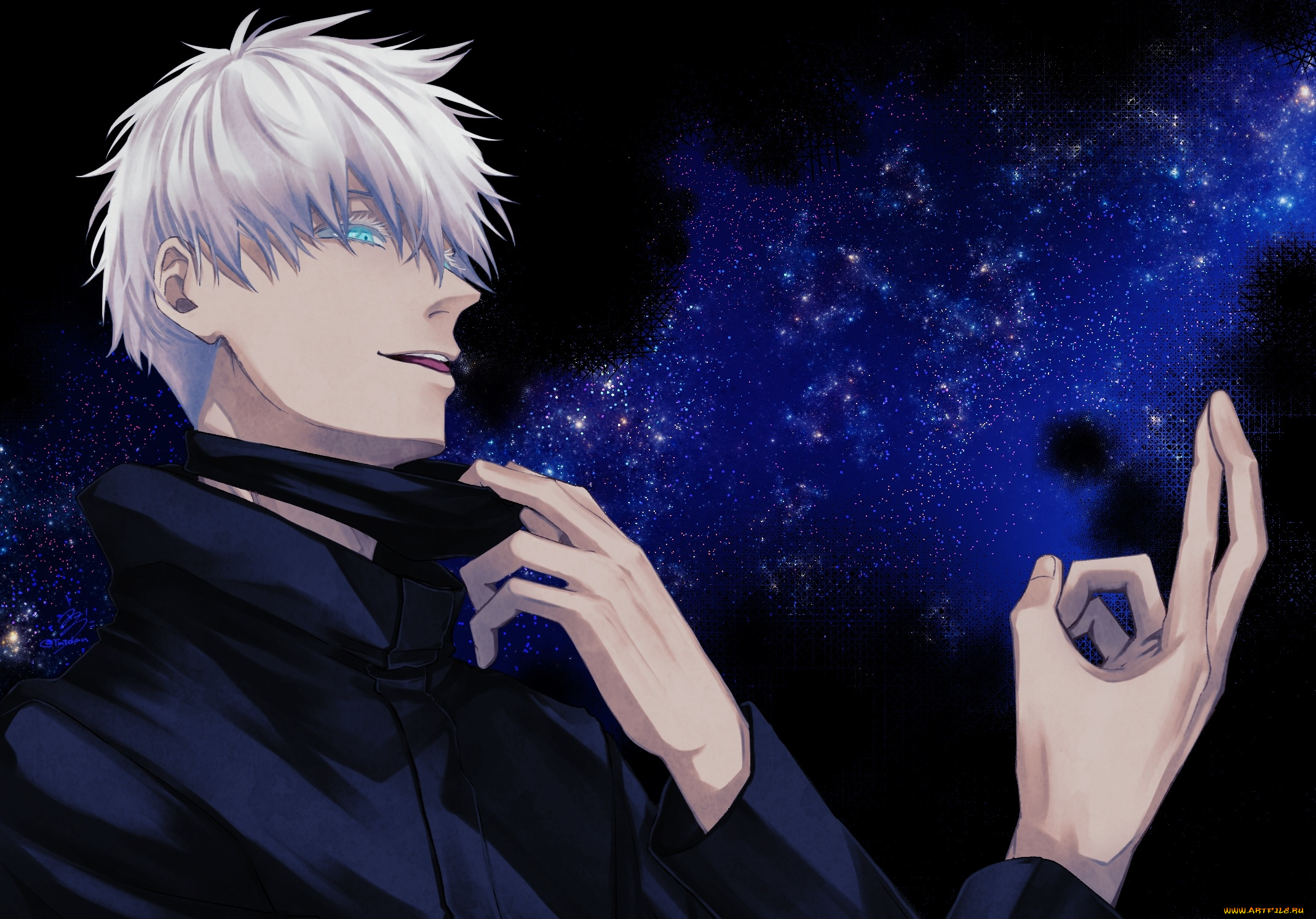 аниме, jujutsu, kaisen, магическая, битва