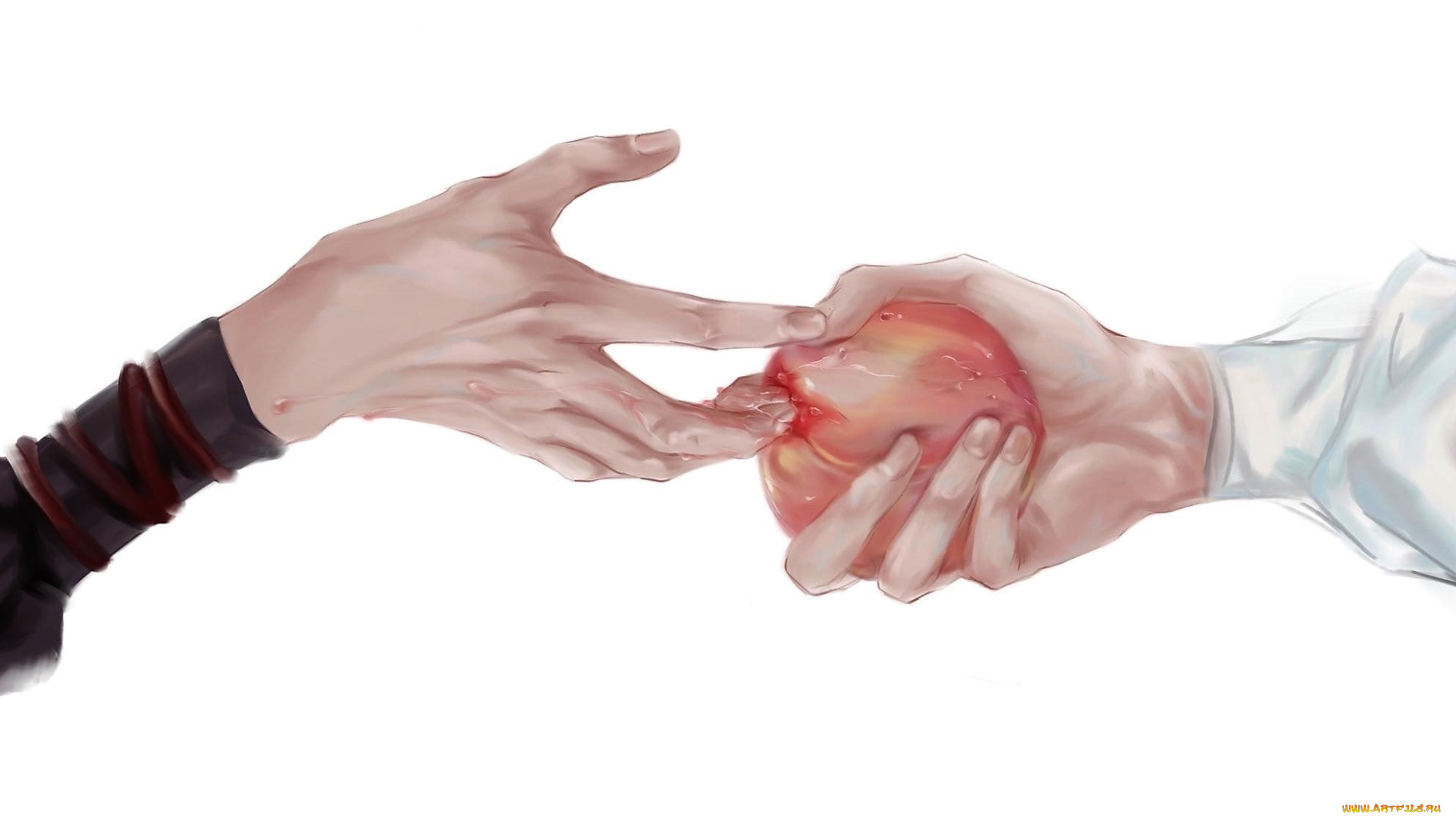 аниме, mo, dao, zu, shi, вэй, усянь, лань, ванцзы, руки, персик