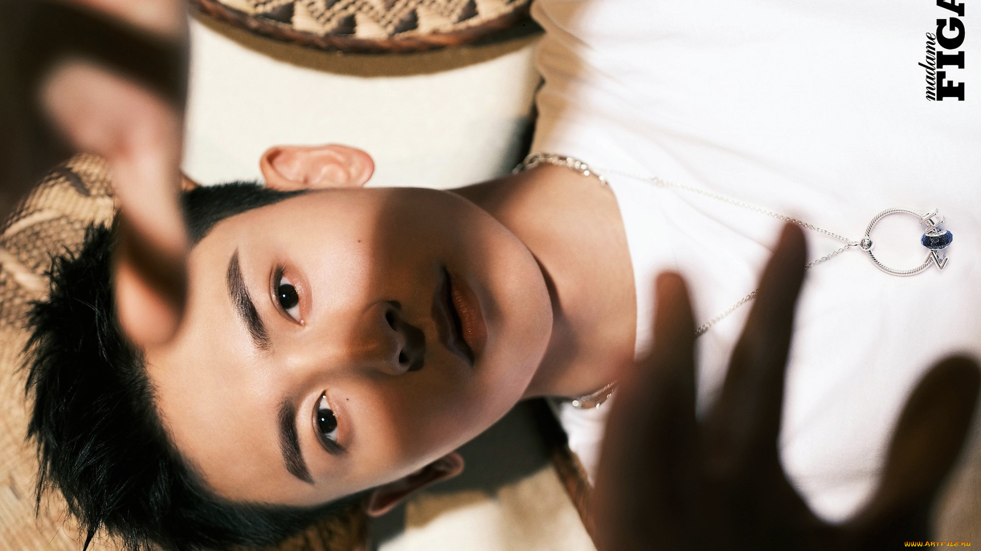 мужчины, gong, jun, |, simon, gong, лицо, руки, украшения