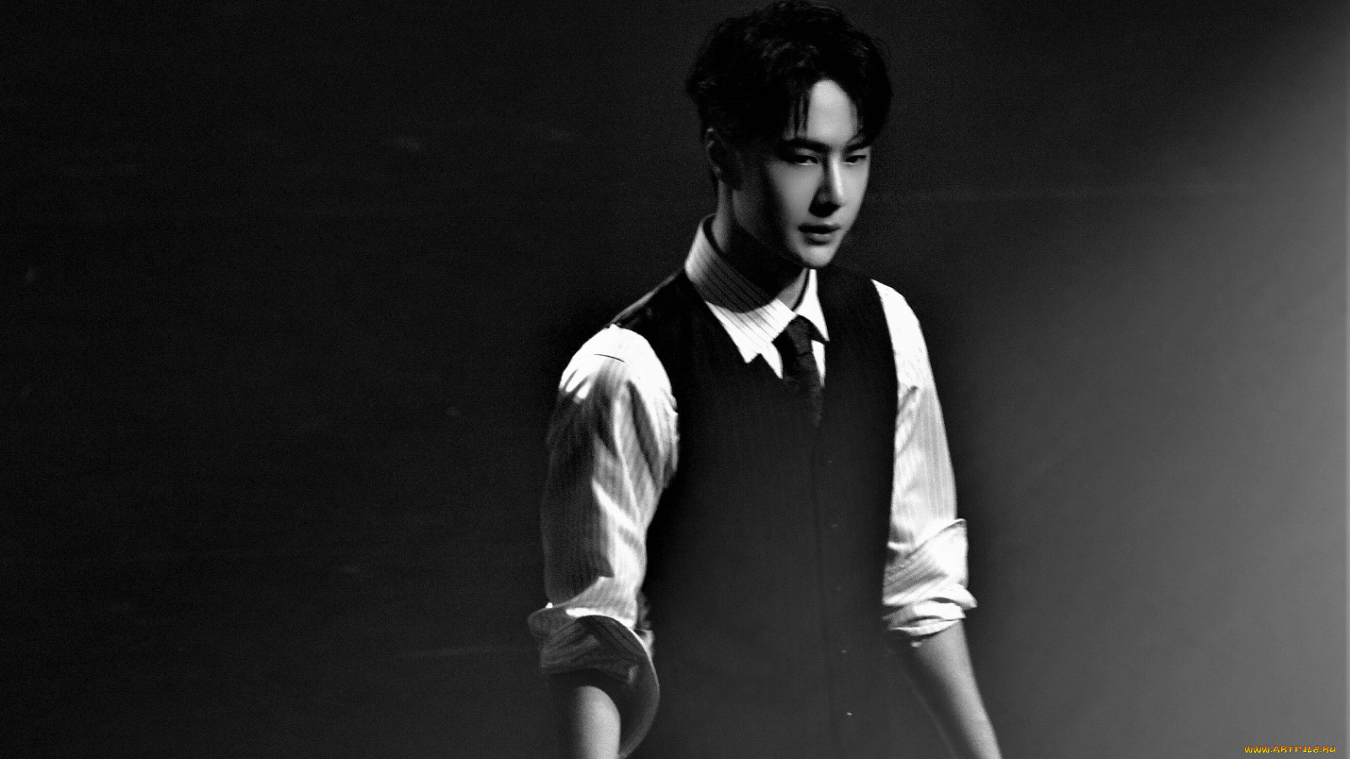 мужчины, wang, yi, bo, актер, певец, танцор, костюм